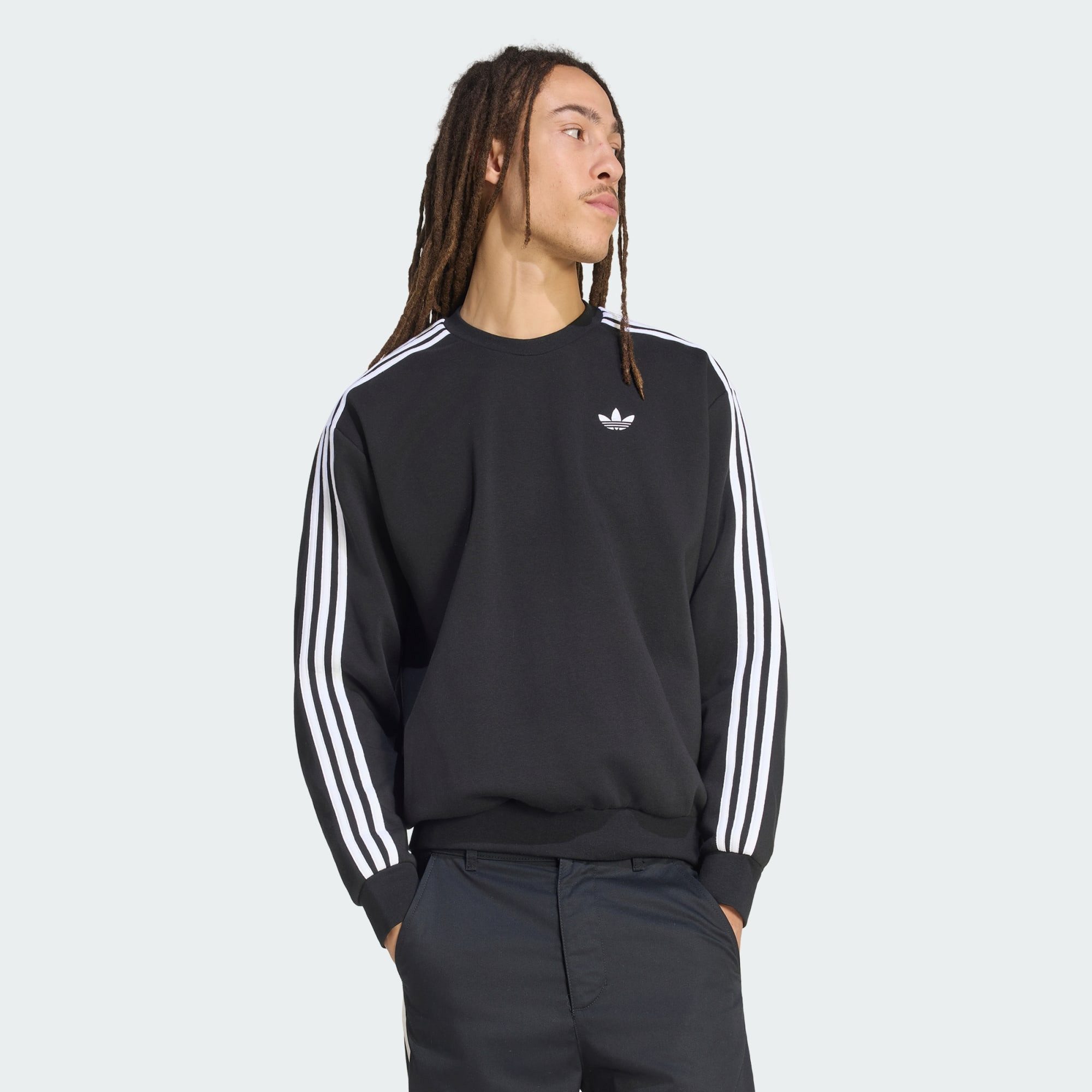 Sweatshirt ADICOLOR 3-STREIFEN OVERSIZED CREWNECK