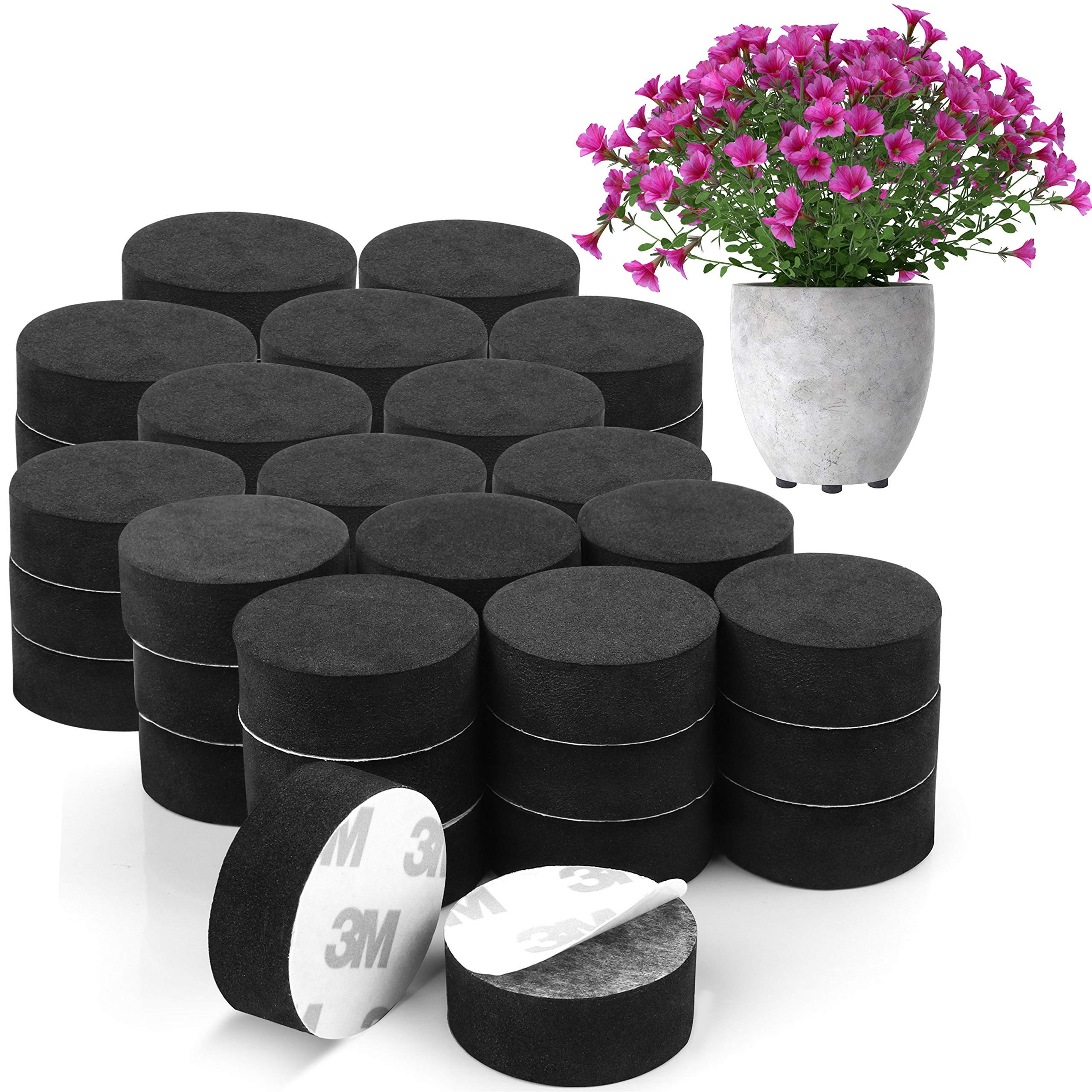 Belle Vous Blumentopf Unsichtbare Blumentopf-Füße: Klebepads günstig online kaufen
