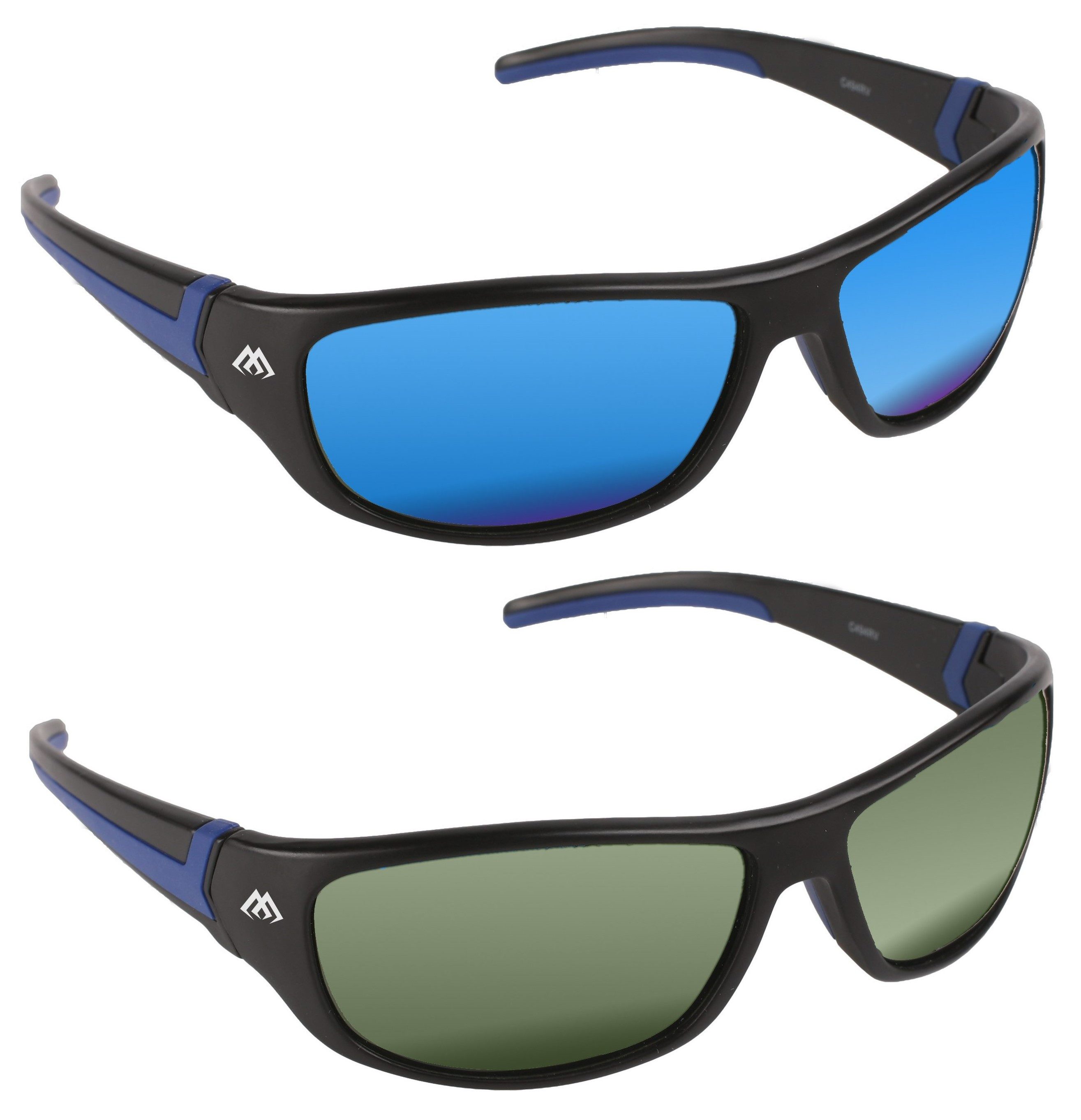 MIKADO Total Fishing Sonnenbrille Sonnenbrille Damen Herren - Polarisiert 7516 Grün - von MIKADO FISHING (1-St)