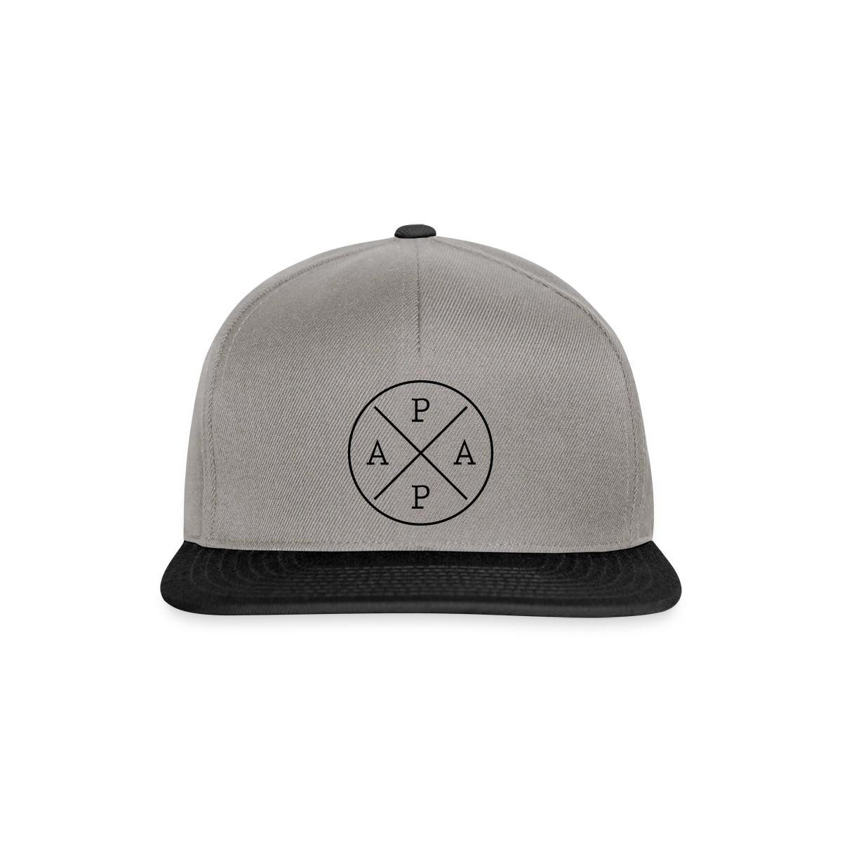 Spreadshirt Snapback Cap Papa Dad Vater Vatertag Geschenk Snapback Cap (1-St)