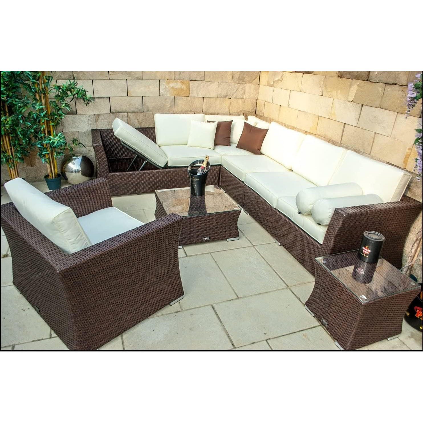 Ragnarök Möbel-Design Gartenlounge-Set gartenlounge set