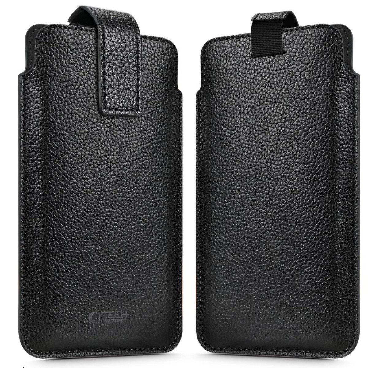 TECH PROTECT Handyhülle SM65 6,0 bis 6,9 Zoll, Innenfutter schützt und reinigt das Display beim Herausnehmen