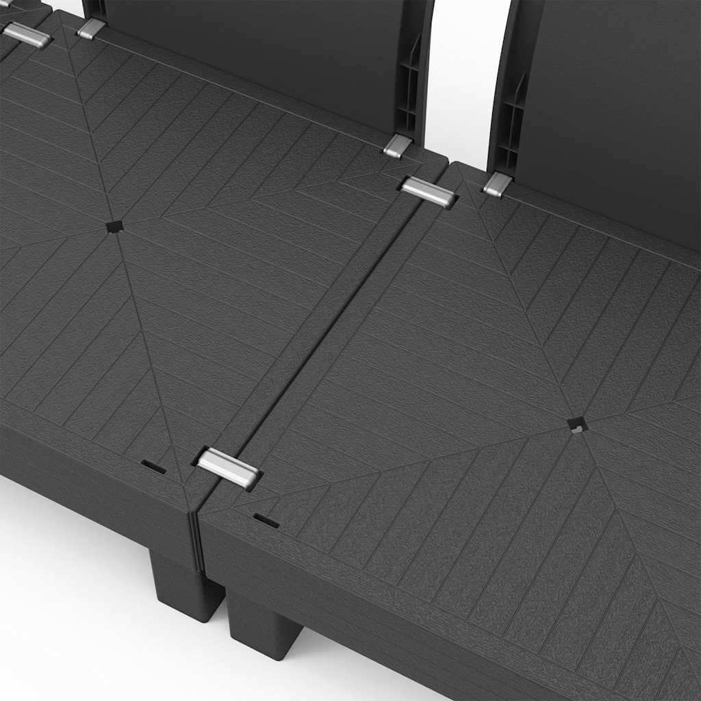 Keter Gartentisch Gartentisch Graphitgrau