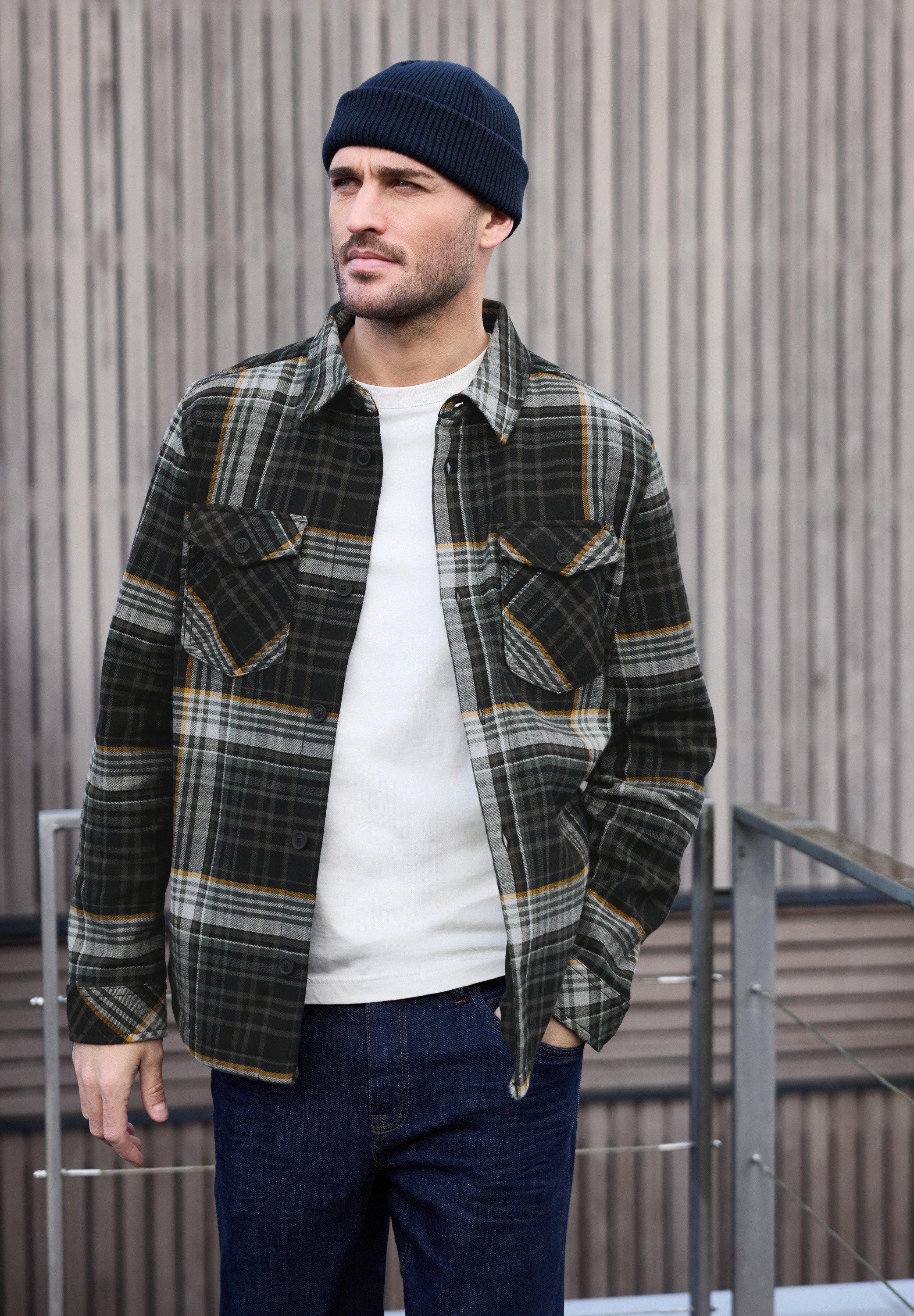 STREET ONE MEN Blouson mit Brusttasche