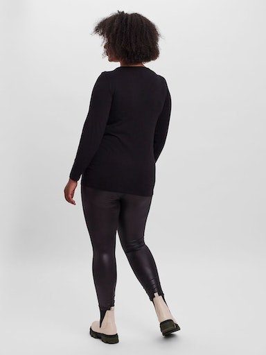 Vero Moda Curve Langarmshirt VMPAXI LS SOFT U-NECK - S NOOS CURVE in Basic-Form