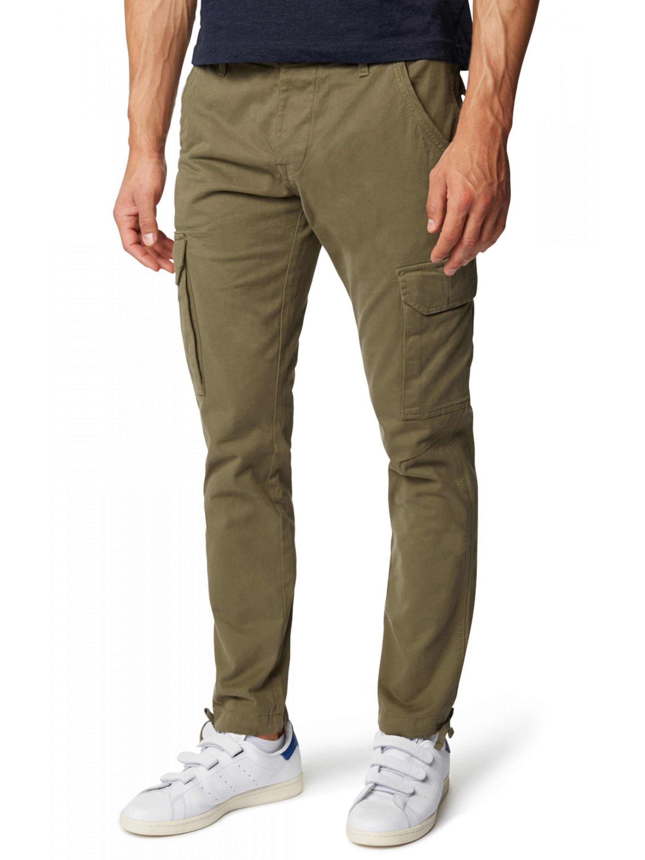 Yazubi Cargohose Cargo Pants Jan Herren Slim Fit Chinohose Grün (dusty olive180515)