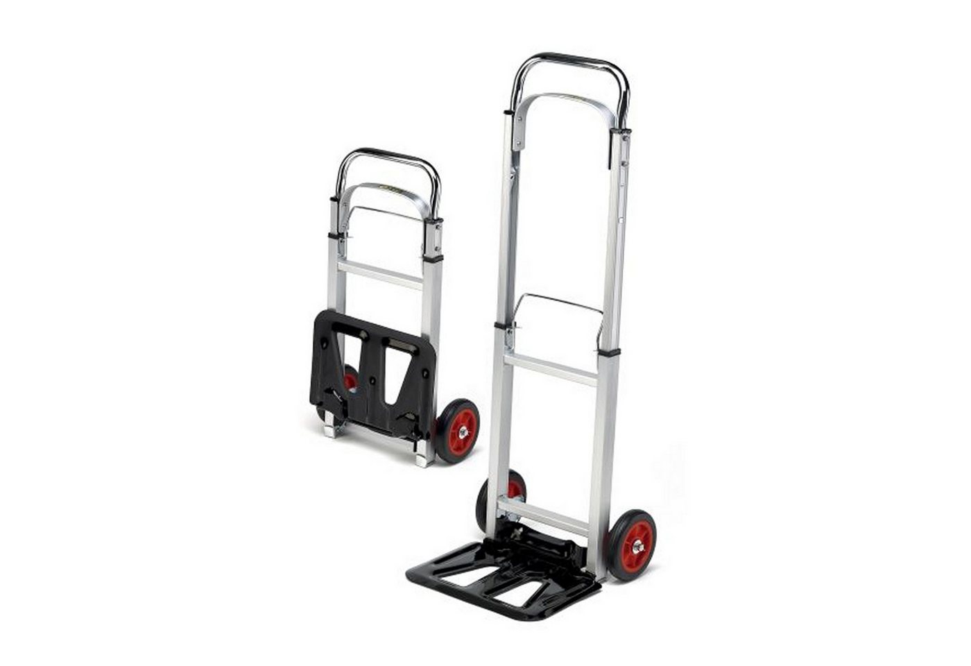 TRUTZHOLM Sackkarre Aluminium klappbar 90kg Traglast Transportkarre Stapelkarre, (Stück, 1-St)