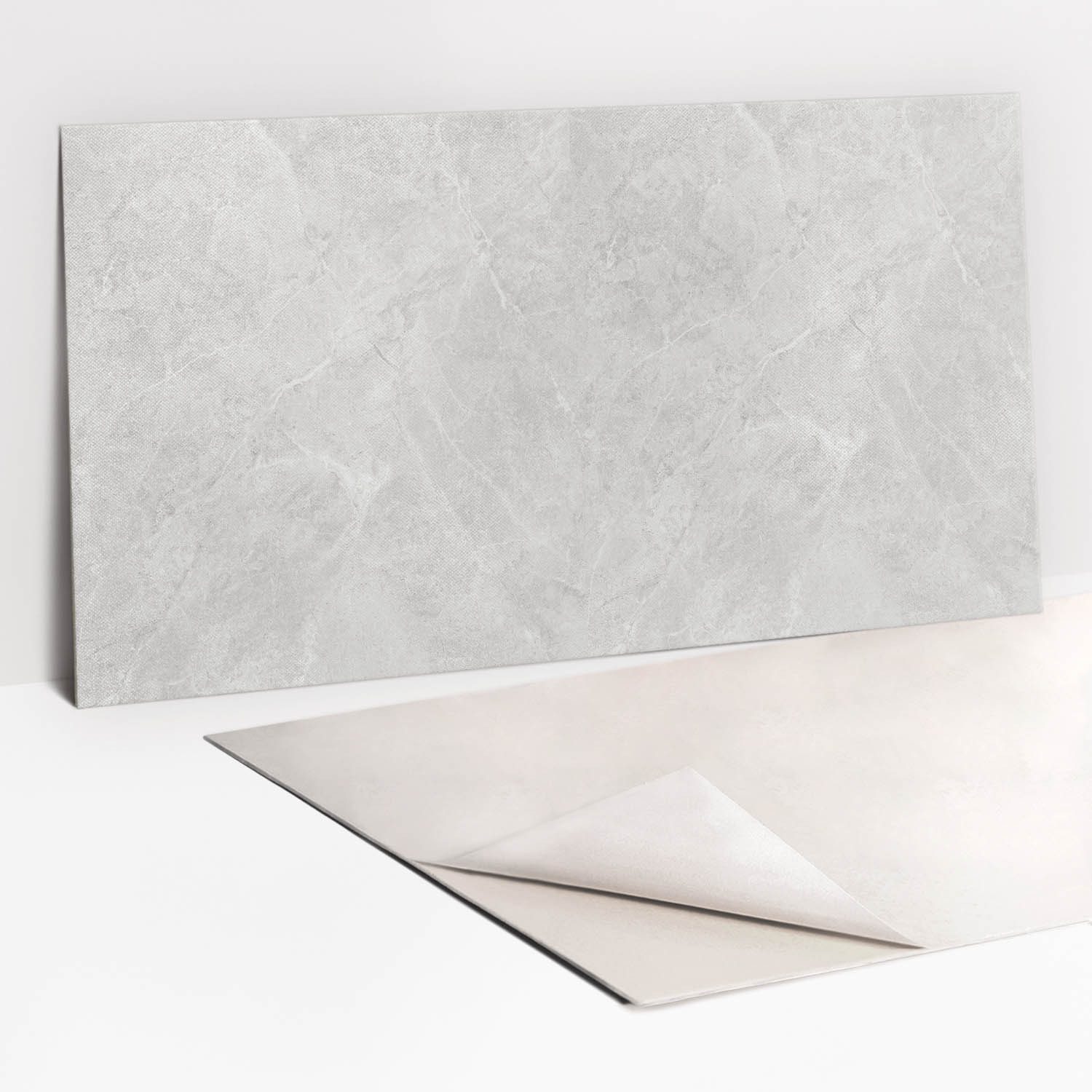 Tulup Wandpaneel Küchenrückwand Marmorstein 100x50cm Vinylfliesen Selbstklebend, (1-tlg)