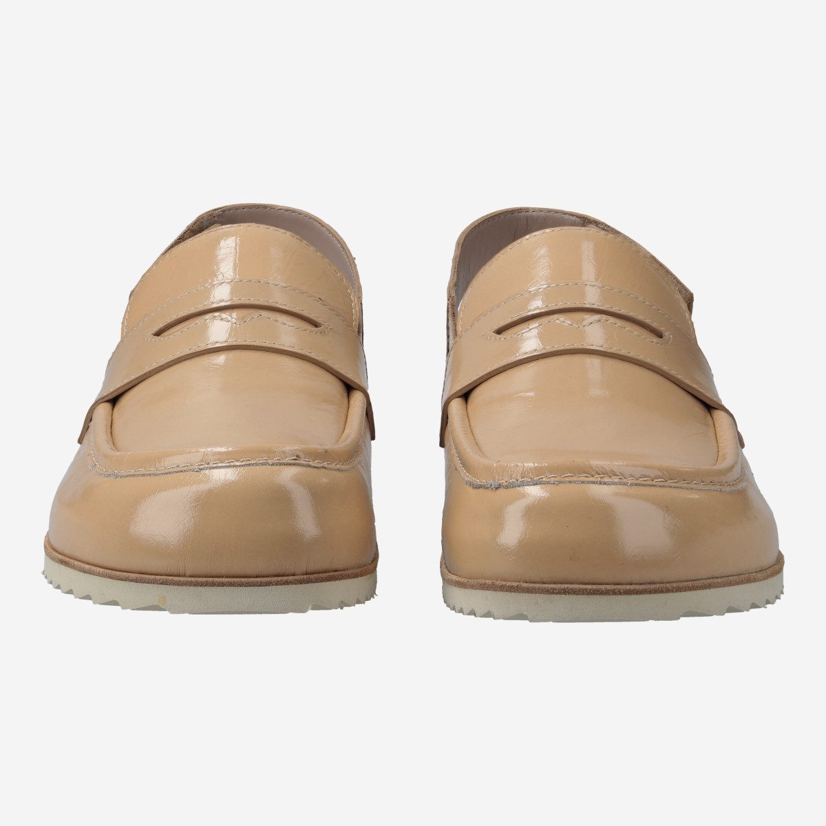 Homers Homers 21446 ZUECO TORRONE, Sandaletten in Beige für Damen Sandalette