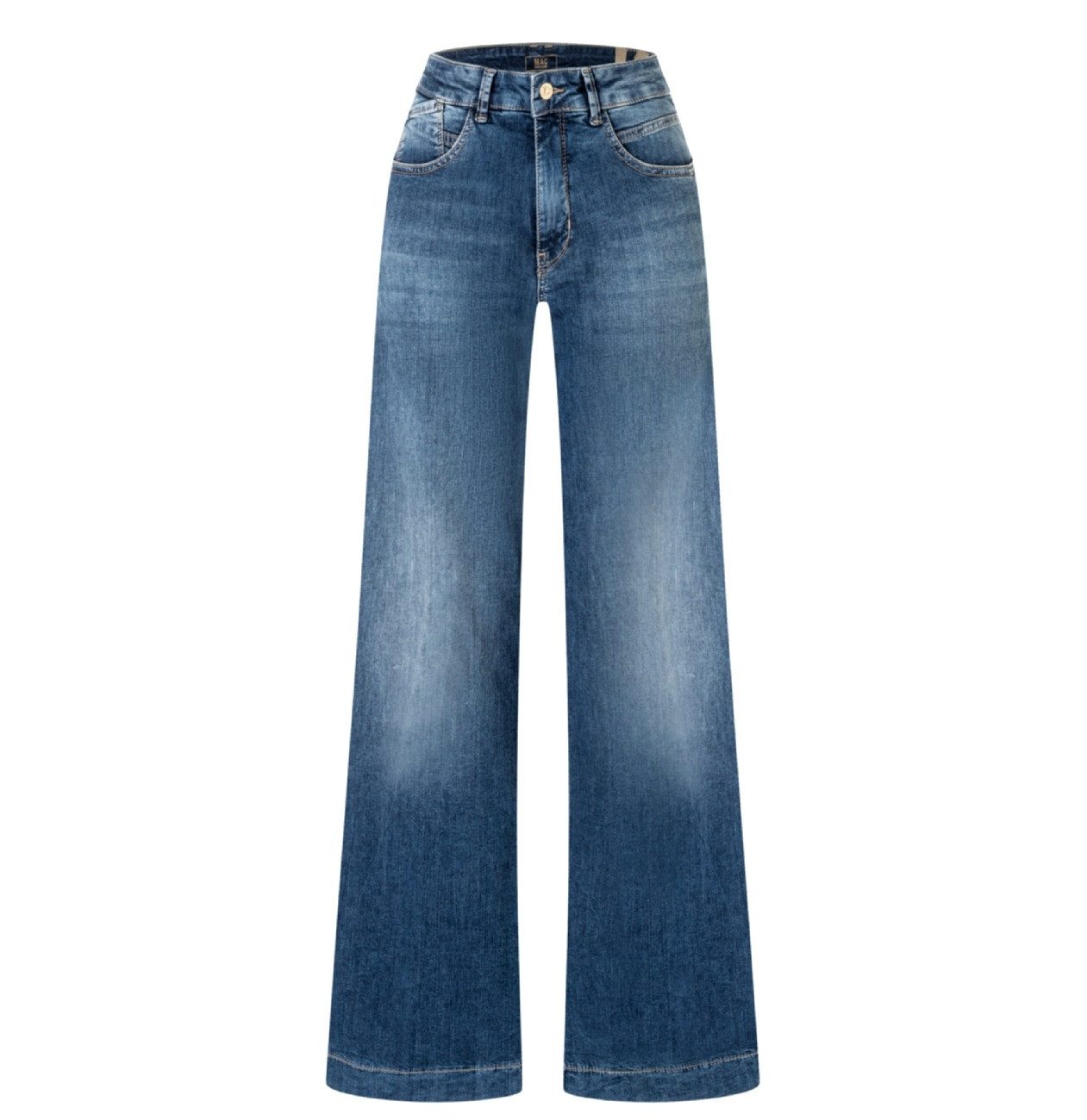 MAC Stretch-Jeans MAC RICH PALAZZO navy heavy wash 5233-90-0391L D585 - LIGHTWEIGHT