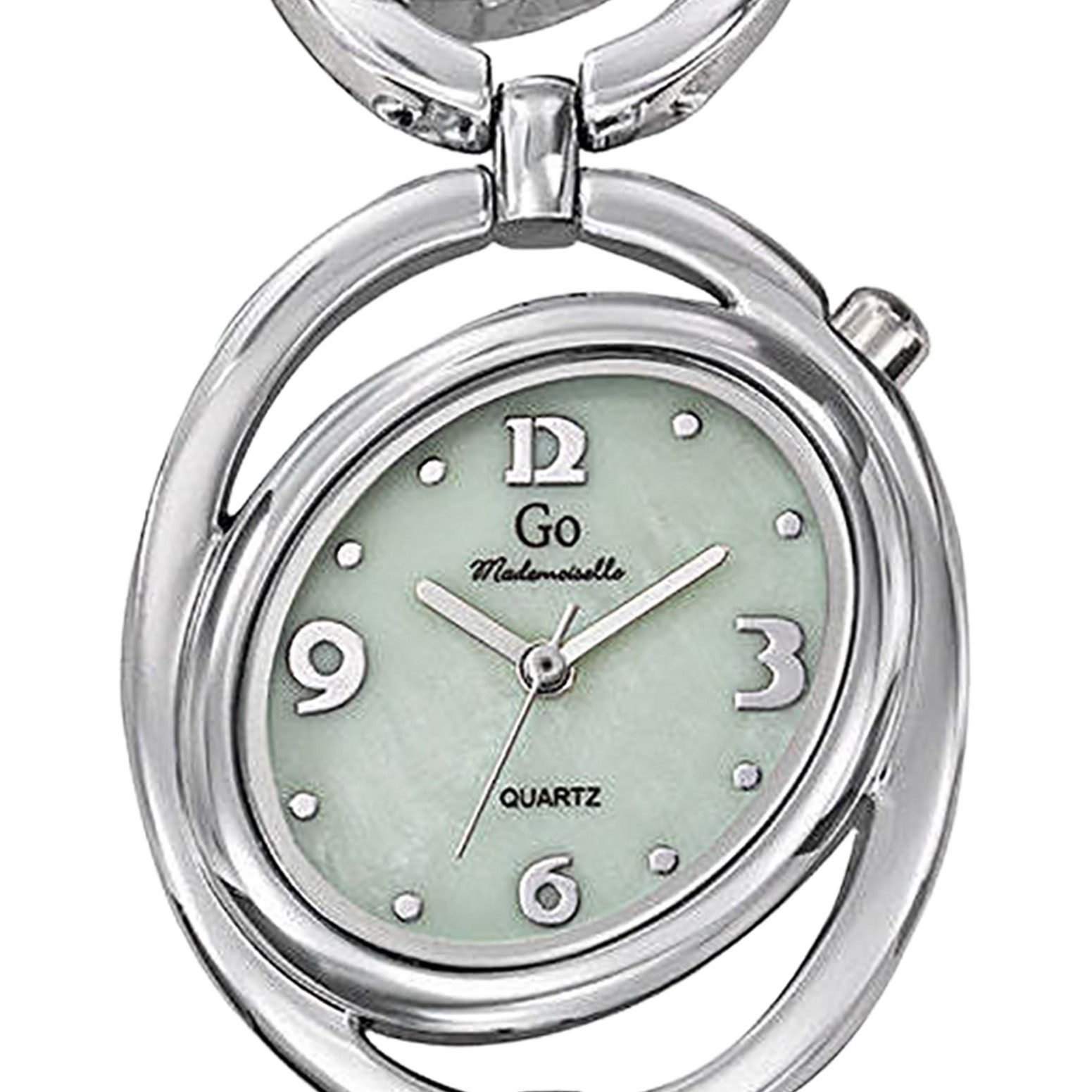 Girl Only Quarzuhr Girl Only GO Damen Armbanduhr, (Analoguhr), Damenuhr GO Silber, klein (ca. 27mm) Metallarmband, Fashion-Style