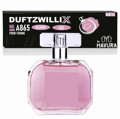 MAVURA Eau de Toilette DUFTZWILLIX No. A865 - Damen Parfüm - blumig, süße Noten, - 100ml - Duftzwilling / Dupe Sale
