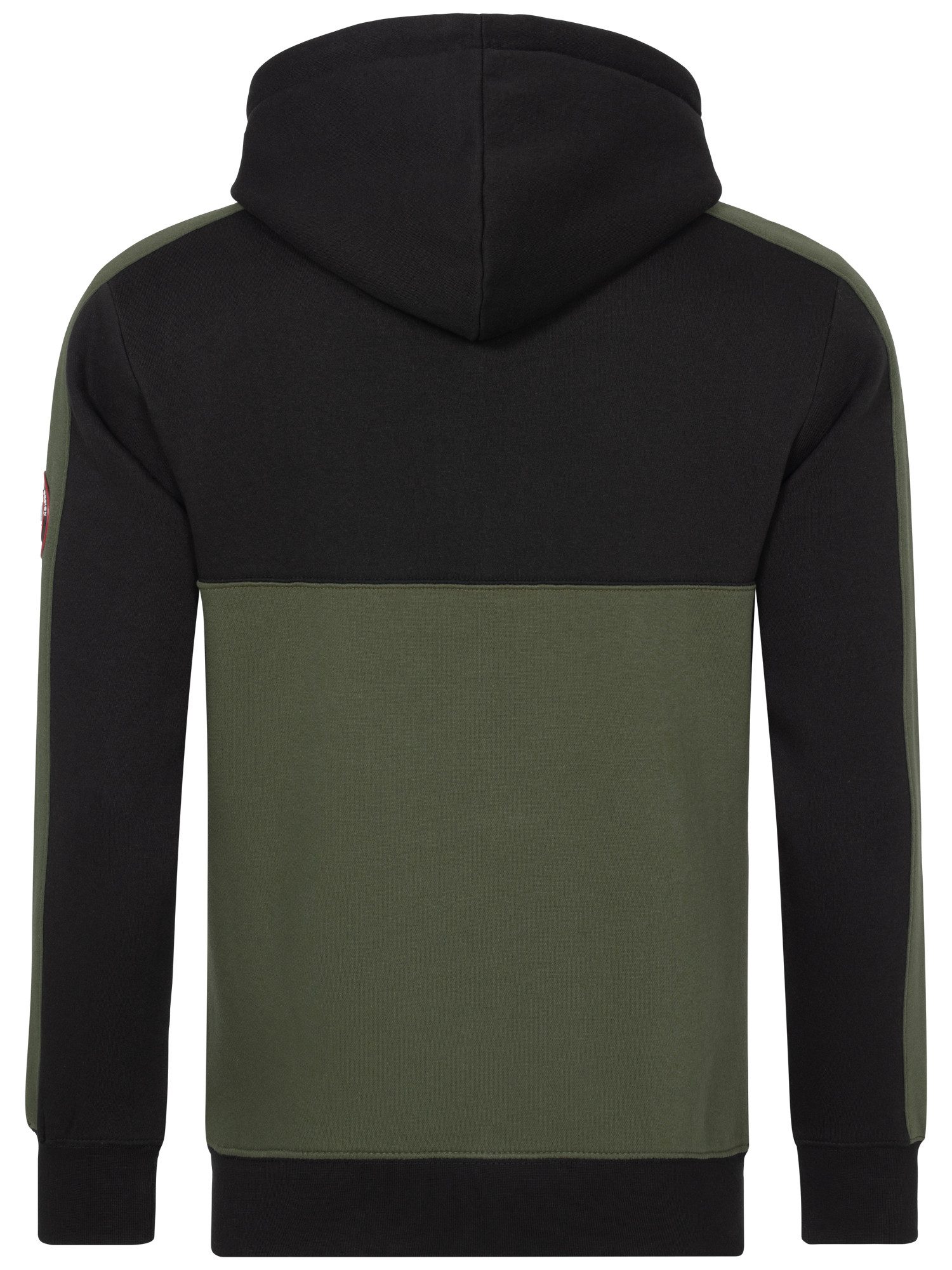Rock Creek Kapuzenpullover Sweatjacke Herren Hoodie Reißverschluss H-410 mit Stehkragen – Bild 3 von 5