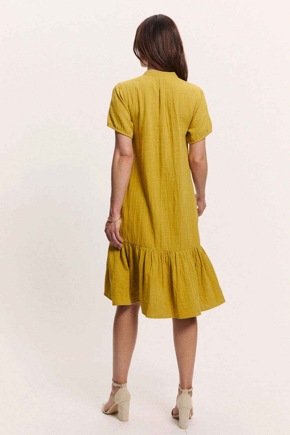 Tranquillo Sommerkleid Kleid Victoriaa aus Musselin Bio-Baumwolle Nachhaltiges Musselinkleid aus GOTS-zertifizierter Bio-Baumwolle