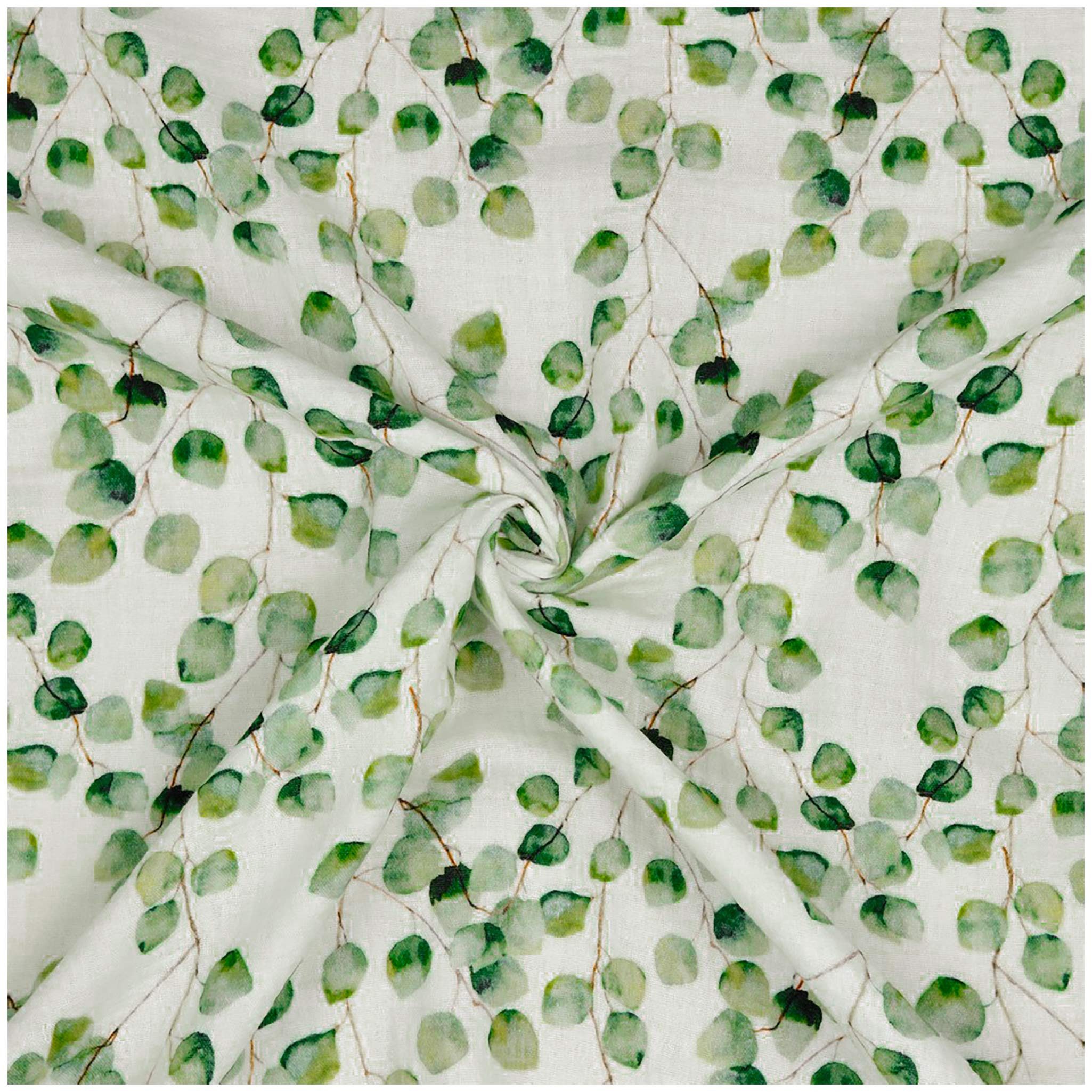 maDDma Stoff Musselin Eukalyptus Bio Organic ab 0,5m x 1,35m Double Gauze Baumwolle
