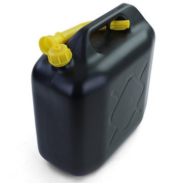 Tenzo-R Benzinkanister 5x 20L Kraftstoff Benzin Diesel EU Kanister UN-Zulassung Kunststoff, Für Benzin und Diesel geeignet