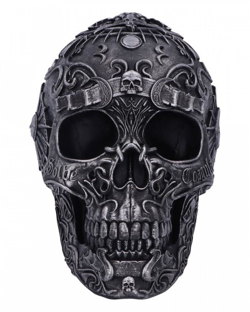 Horror-Shop Dekofigur Okkulter Totenkopf ",Baphomet's Worship" günstig online kaufen