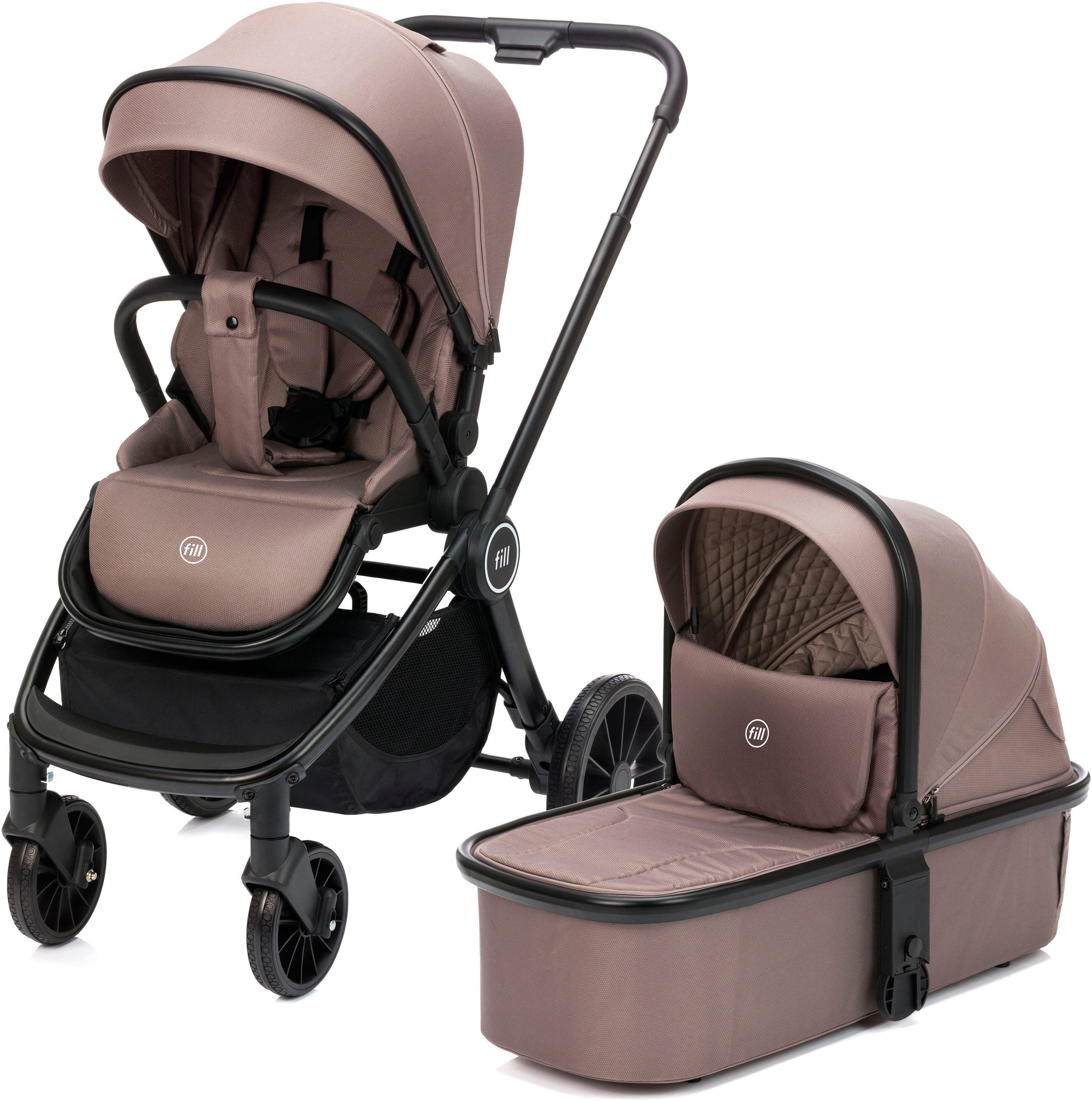 Kombi-Kinderwagen Kinderwagenset Cougar