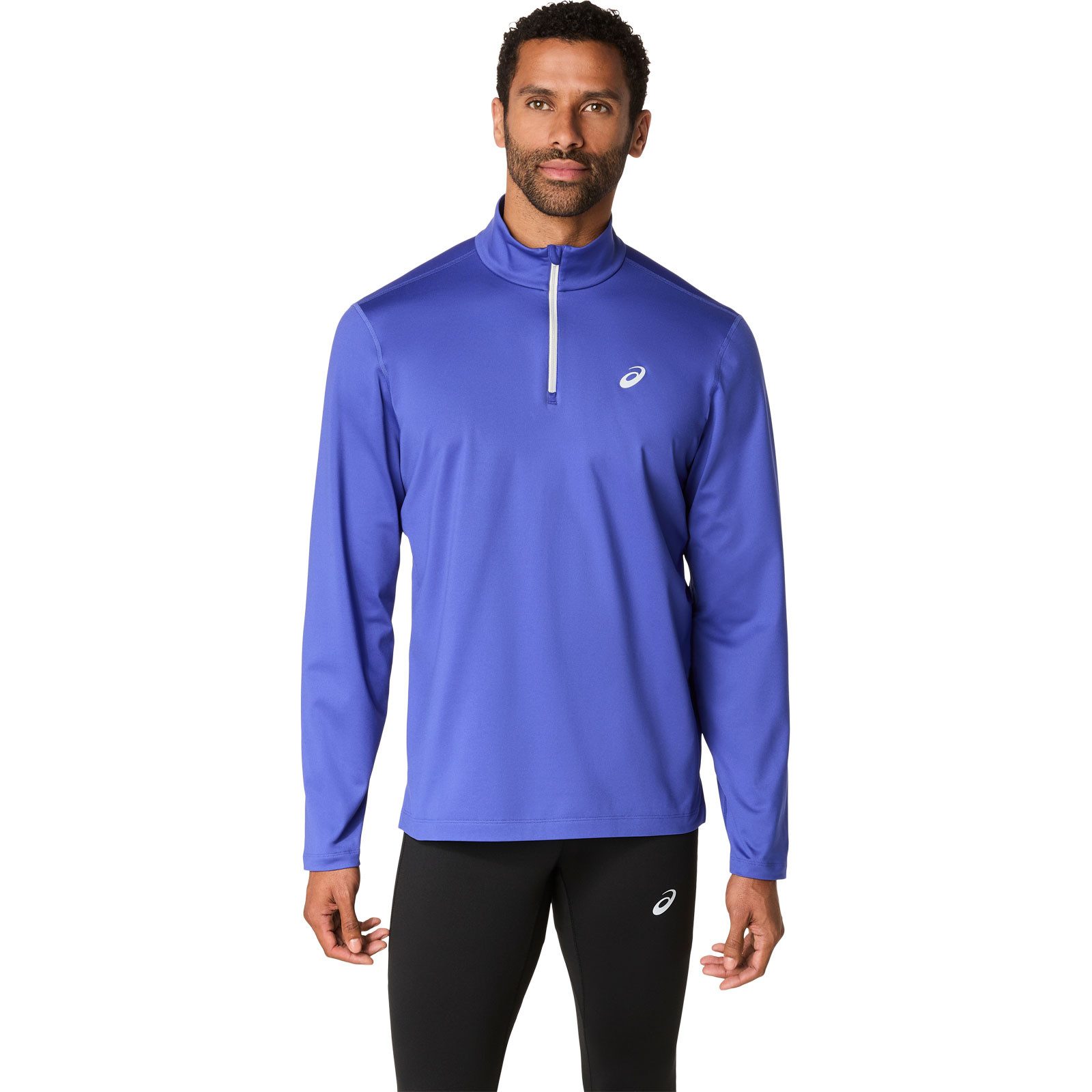Asics Langarmshirt Core 1/2 Zip Longsleeve Top Men 2011D369-400 Ideal in der Übergangszeit