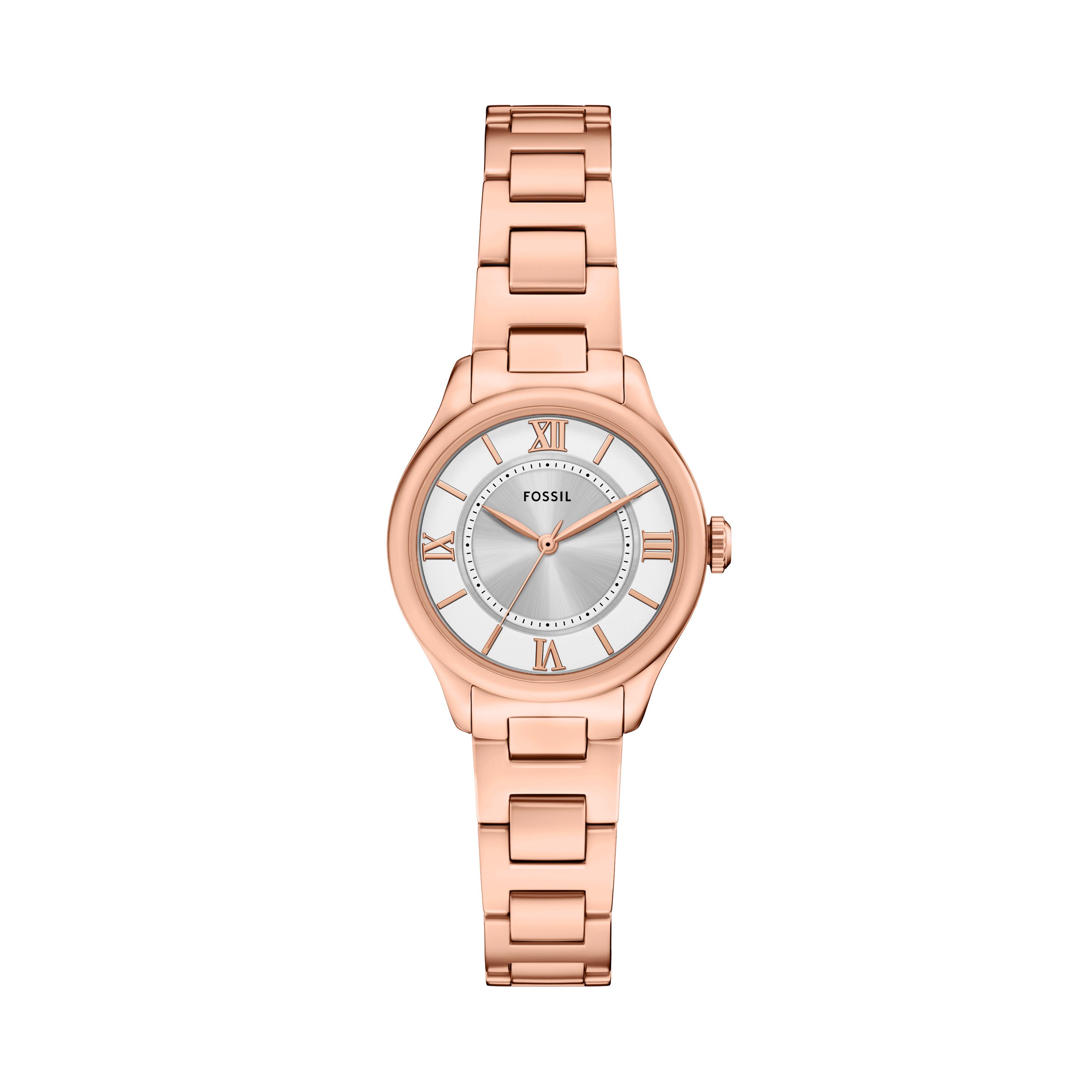 Fossil Quarzuhr GILMORE ES5420, Armbanduhr, Damenuhr, Edelstahlarmband, ana günstig online kaufen