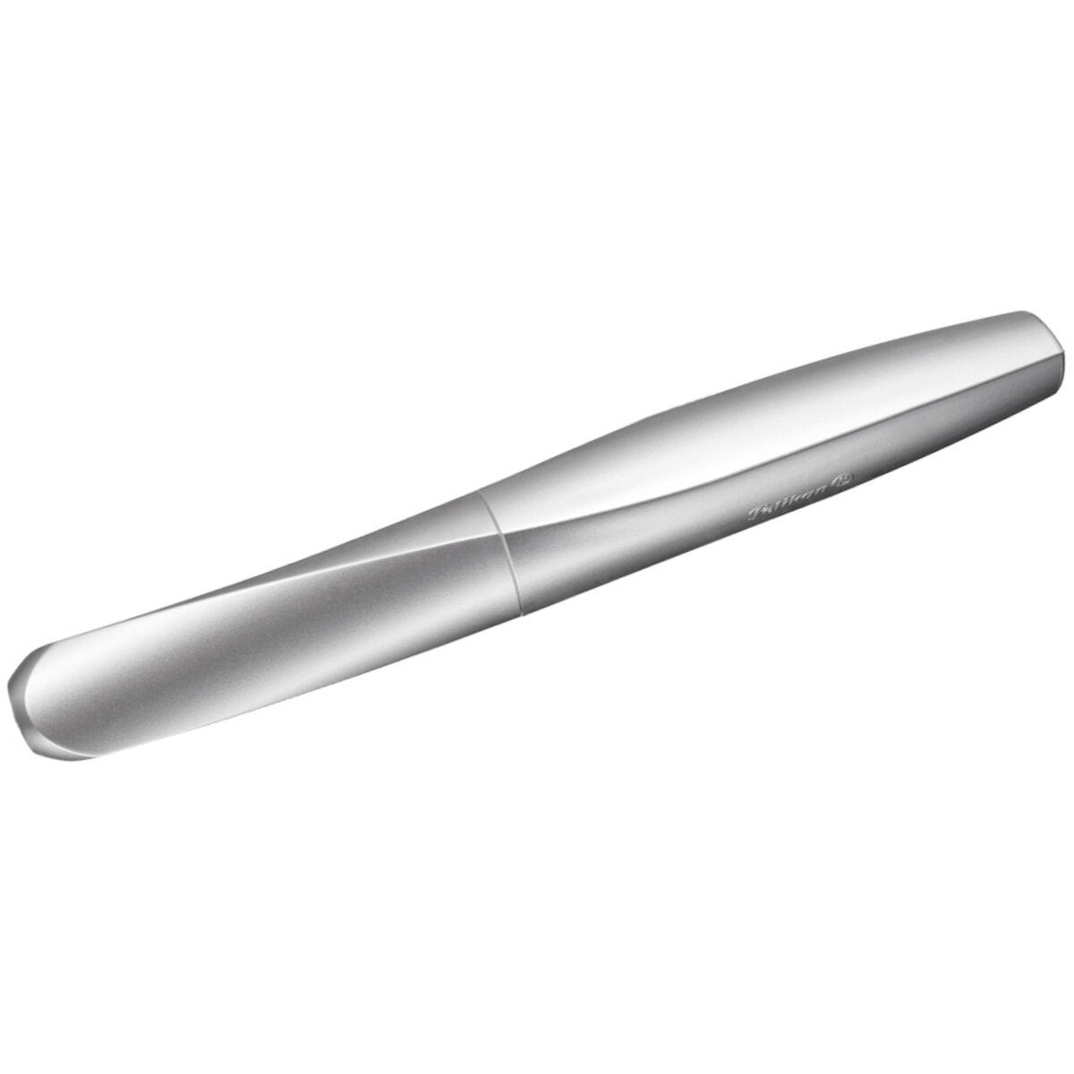 Pelikan Tintenfeinschreiber Tintenroller Twist R457 Silber inkl. Tintenpatrone