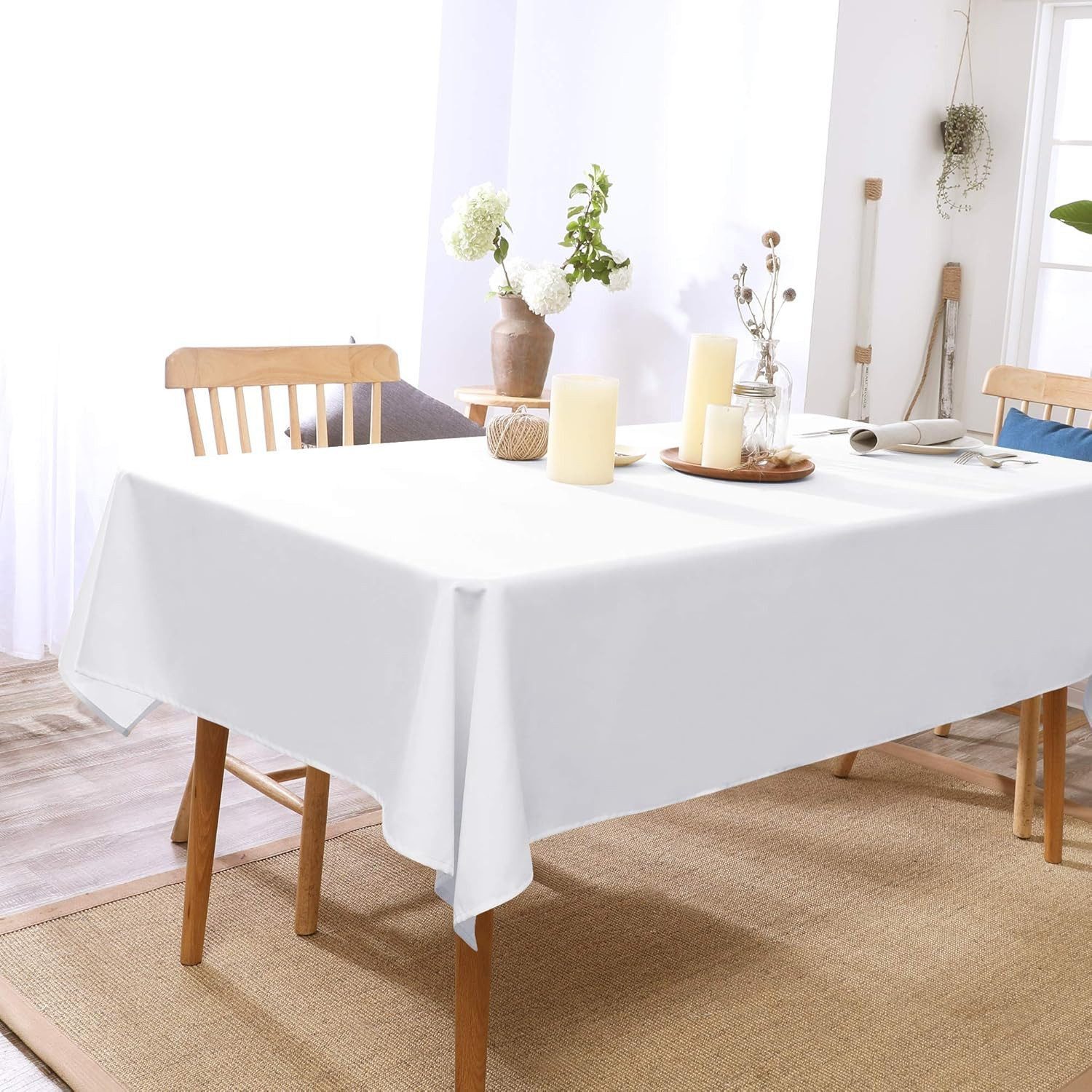 Deconovo Tischdecke Wasserabweisend Tischwäsche Abwaschbar Tischtücher günstig online kaufen