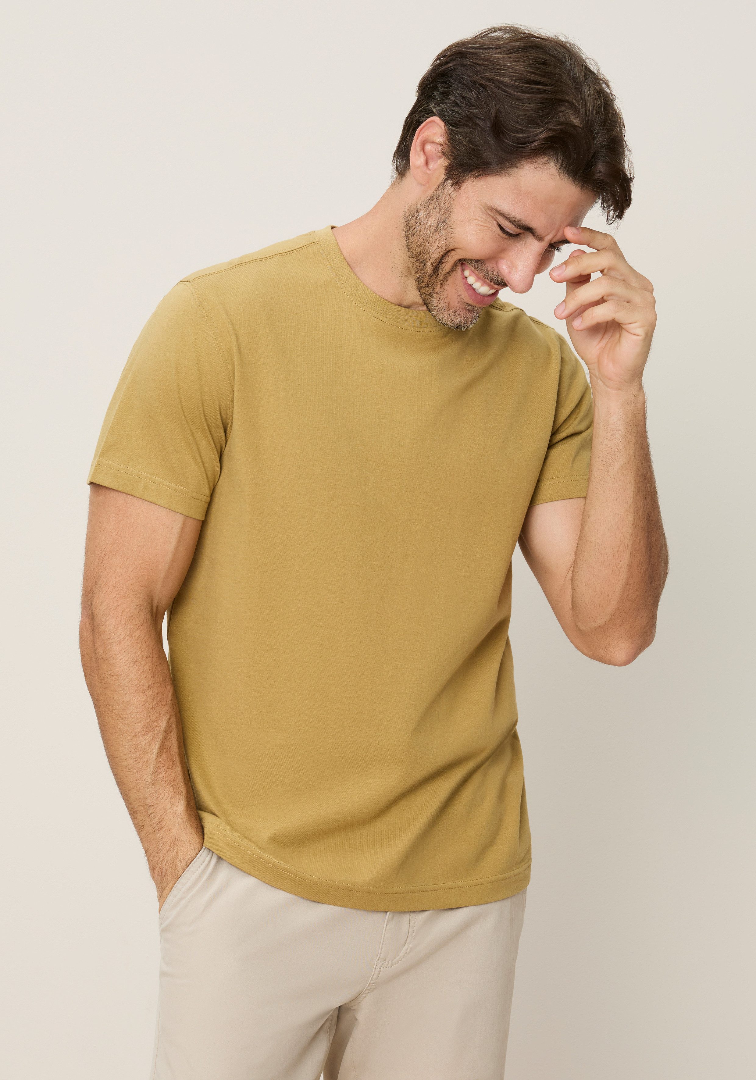 Man's World T-Shirt neue Farben! Preis-Leistungs Bestseller! Auch in Großen Größen (3er-Pack) aus Baumwolle, angenehmer Tragekomfort, hochwertige Verarbeitung