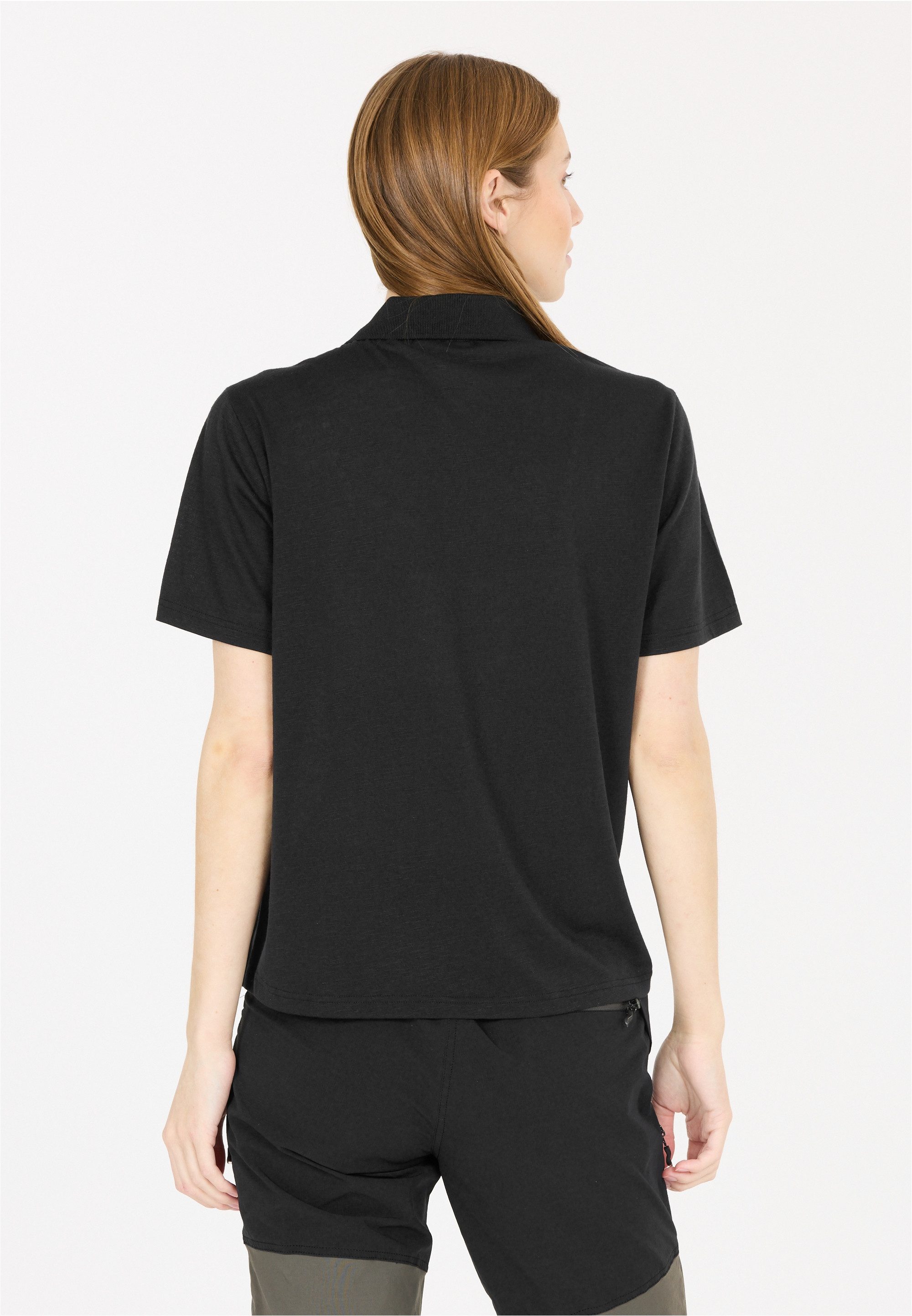 WHISTLER Langarm-Poloshirt Vale Aus leichtem Material