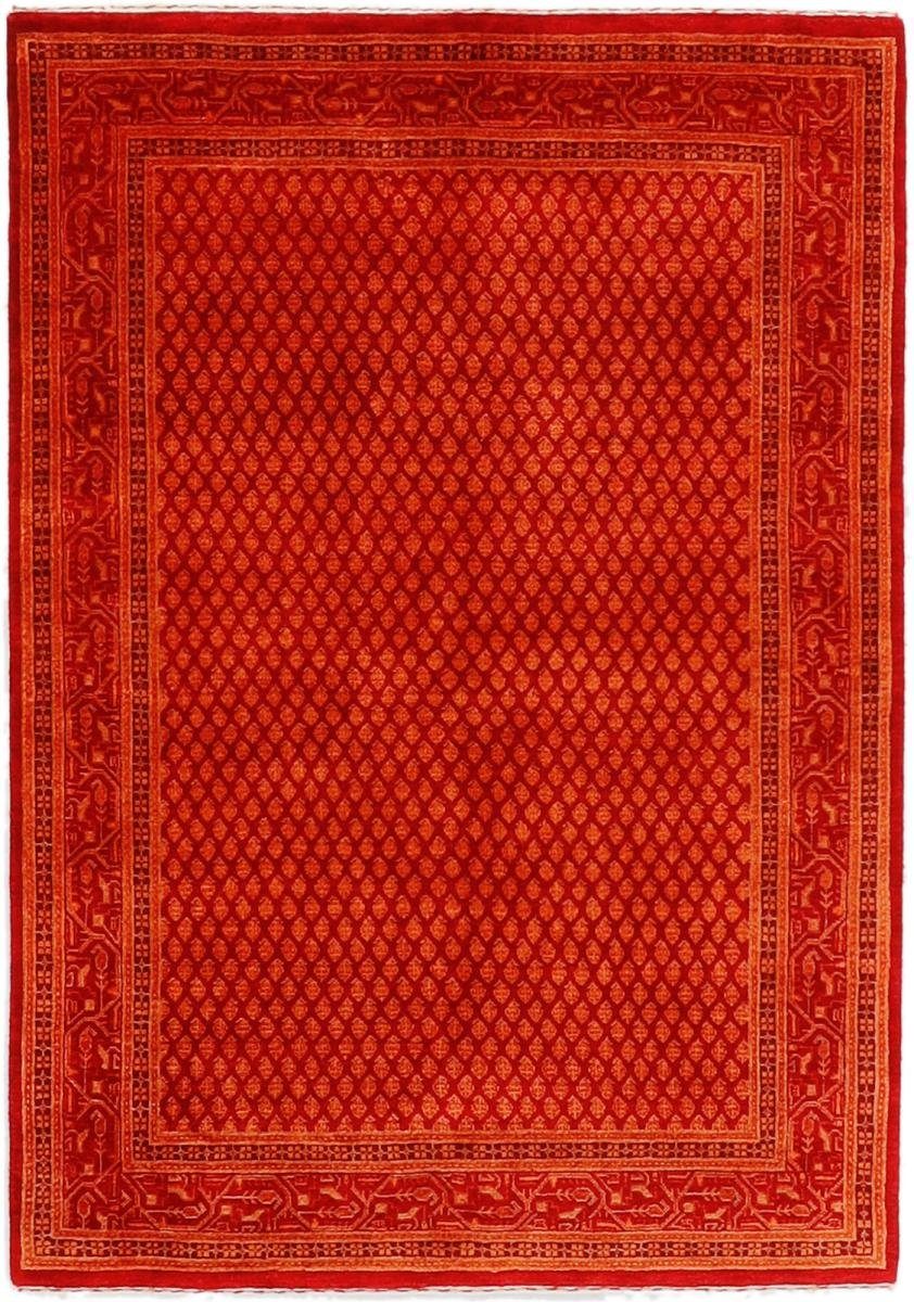 Orientteppich Sarough Mir 127x179 Handgeknüpfter Orientteppich, Nain Trading, rechteckig, Höhe: 15 mm