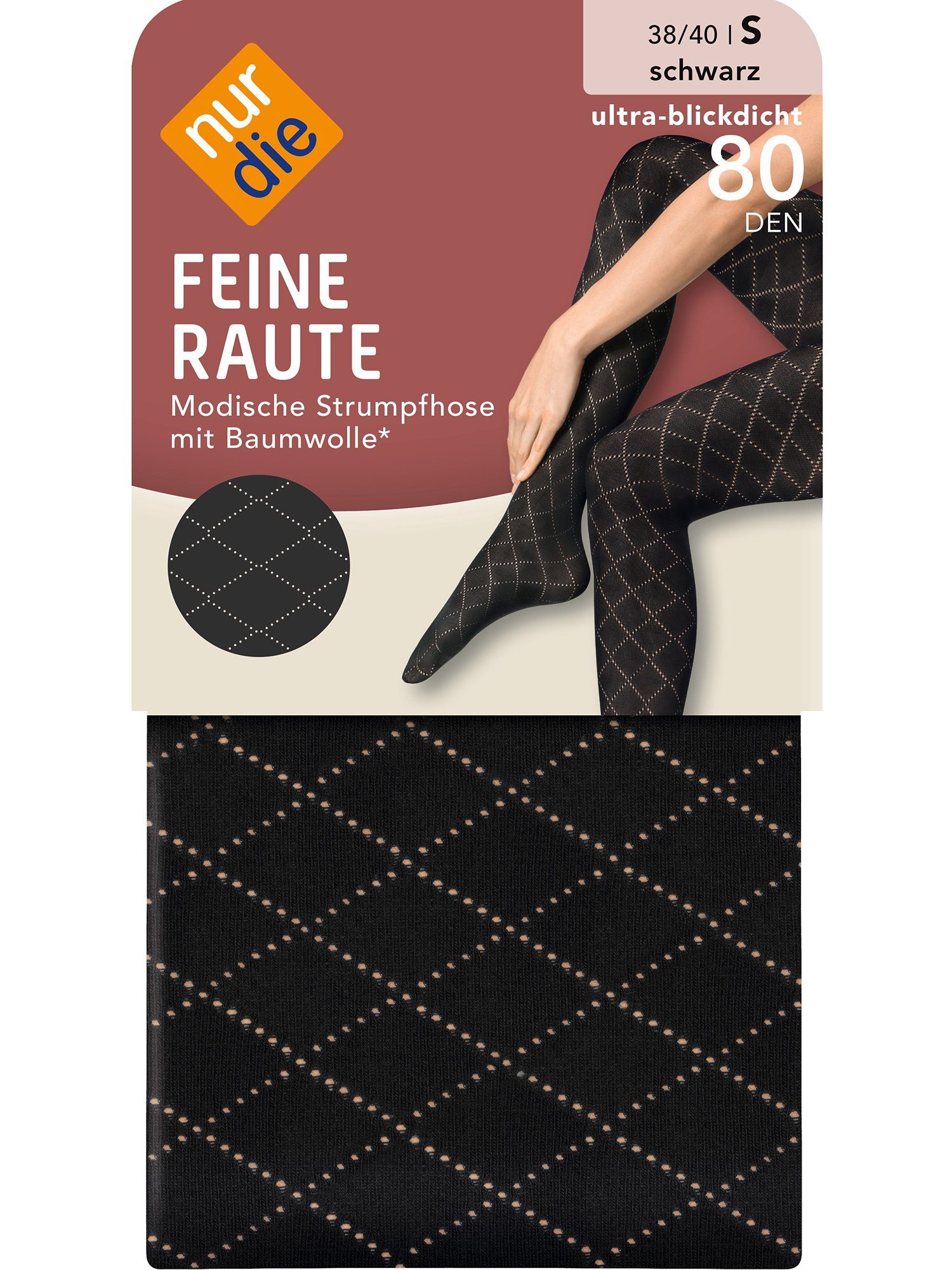 Nur Die Feinstrumpfhose Feine Raute (3 St)