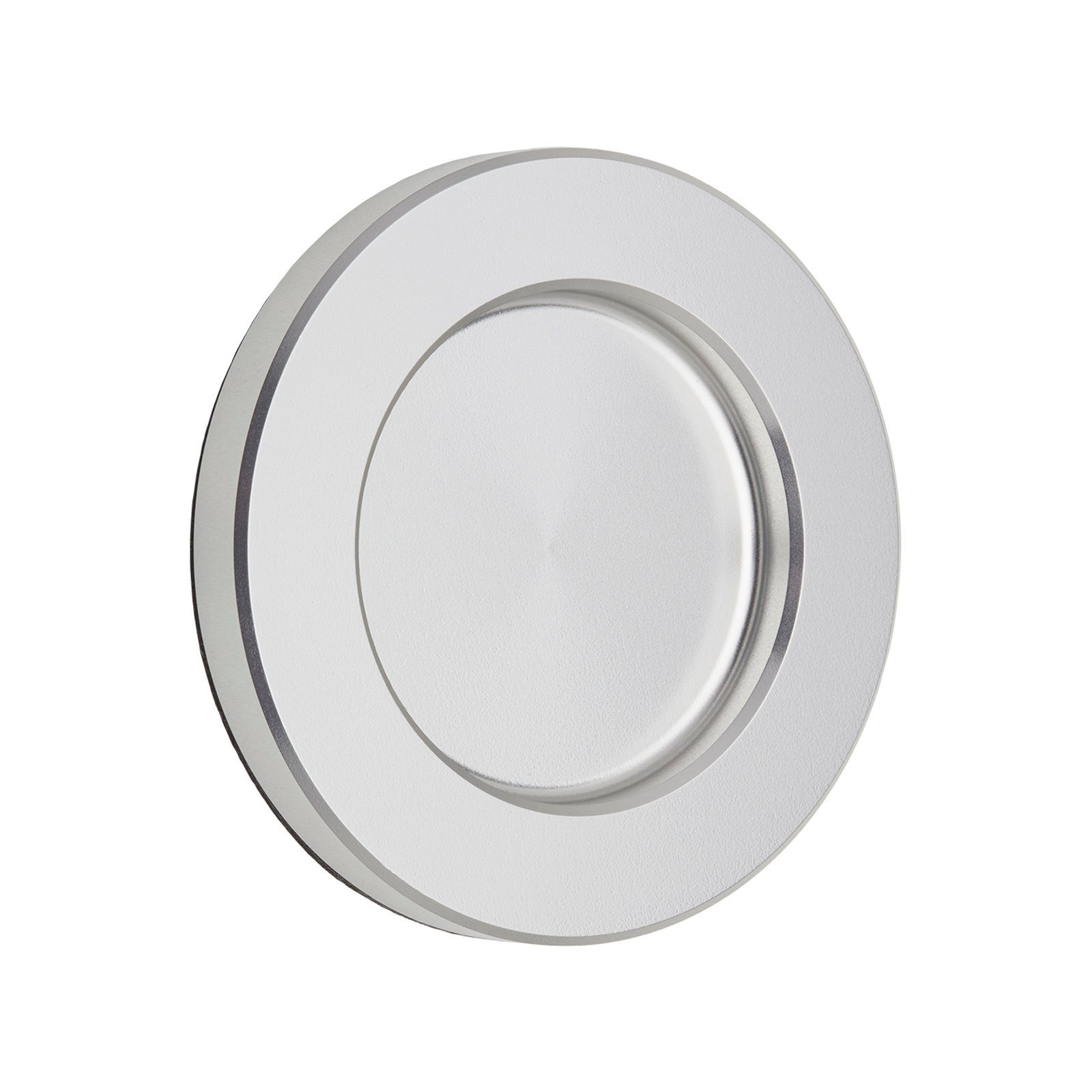 SO-TECH® Türgriff Schiebetürgriff TEYO selbstklebend (3M VHB), Edelstahloptik Ø 70 x 8 mm für Glas-Türen & Zimmertüren