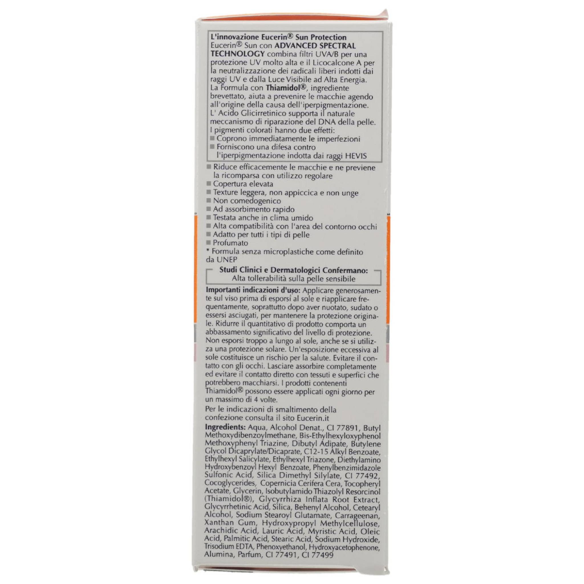 Eucerin Sonnenschutzcreme EUCERIN Sun Fluid Pigment Control mittel LSF 50+ 50ml PZN 17553565