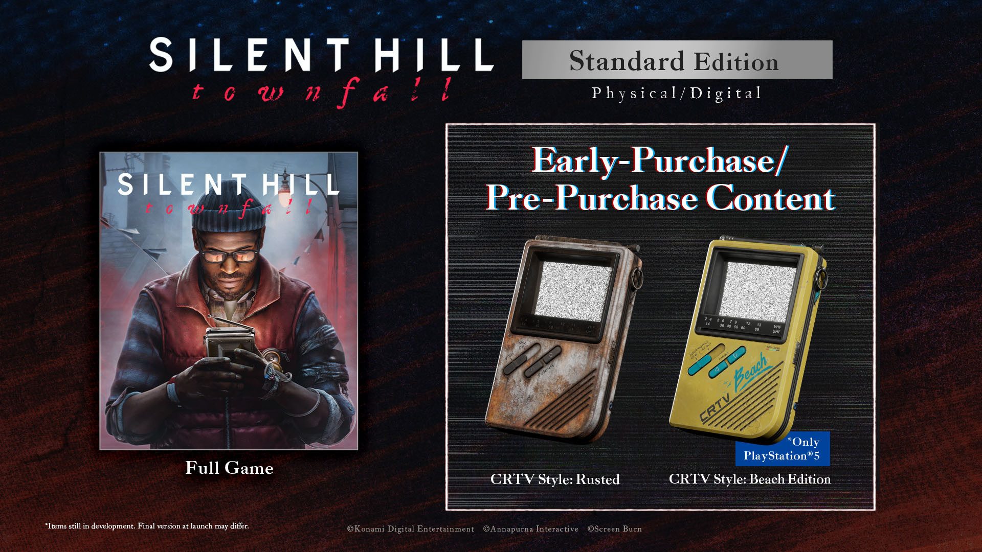 Silent Hill Townfall - Day One Edition PlayStation 5