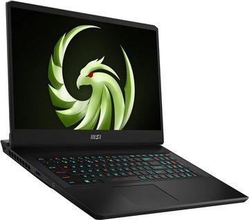 MSI Alpha 17 C7VG-031 Gaming-Notebook (AMD, RTX 4070, 1000 GB SSD, QHD 240 Hz QWERTZ Tastatur mit RGB-Einzeltastenbeleuchtung)