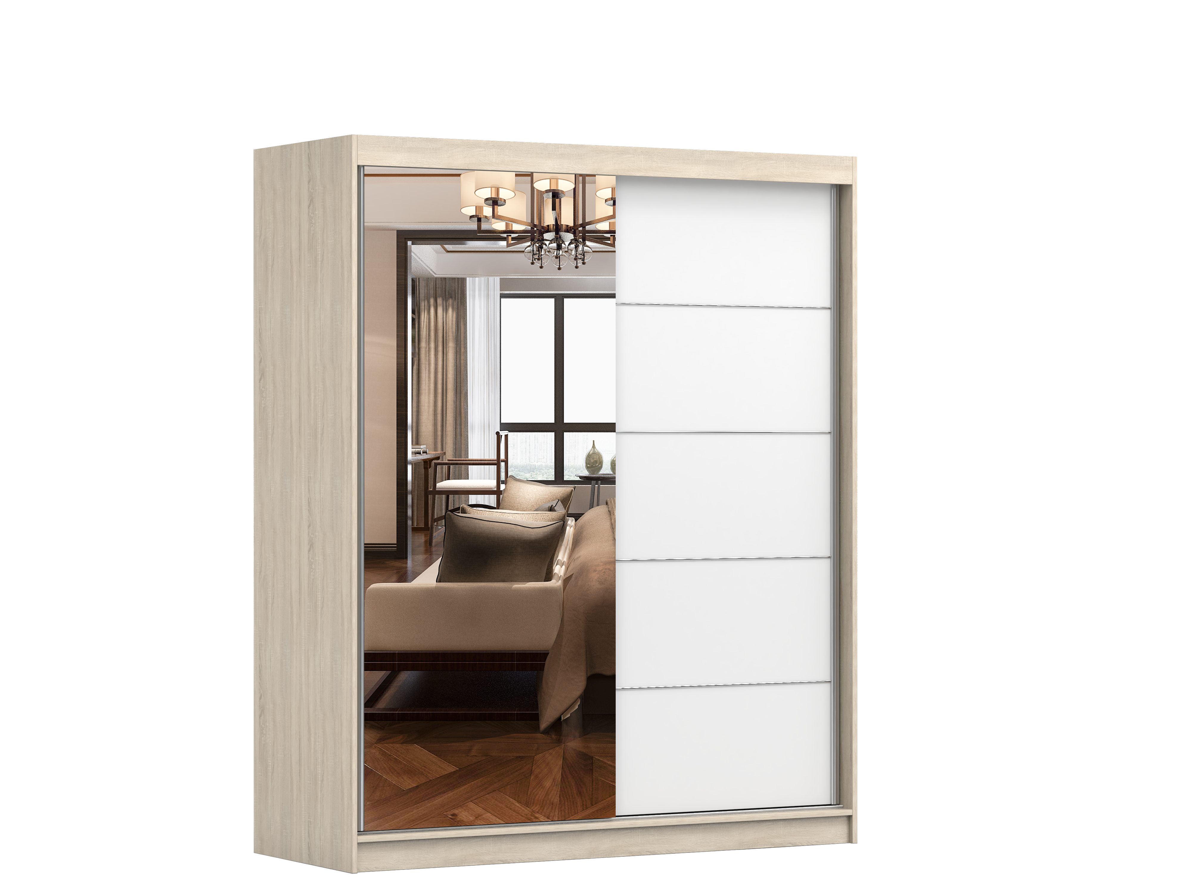 MOEBLO Schiebetürenschrank EVA 05 (Garderobe Schiebtüren günstig online kaufen