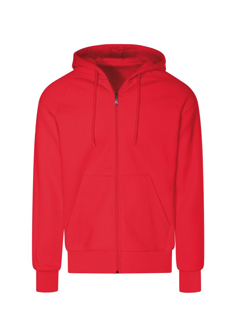Trigema Sweatjacke TRIGEMA Sweatjacke mit Kapuze (1-tlg)