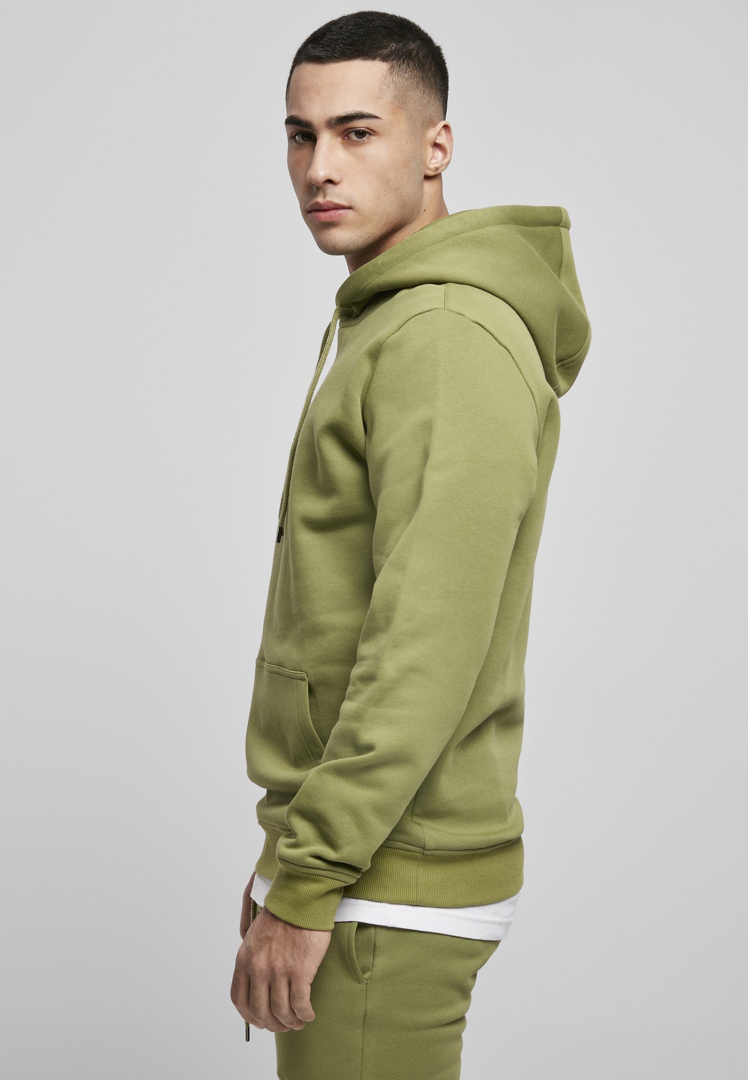 Organic CLASSICS URBAN (1-tlg) Herren Sweater Basic Hoody newolive