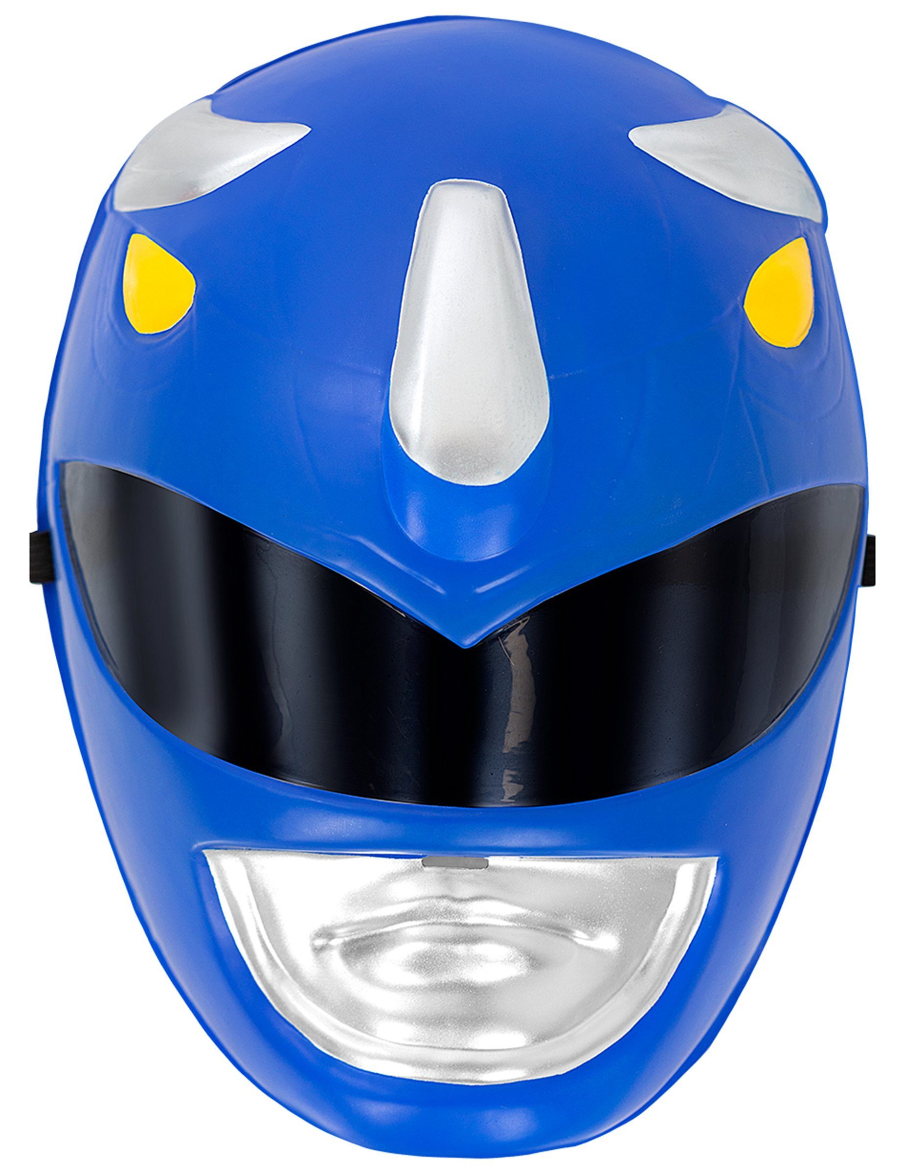 Kostüm Power Rangers Maske Kinder blau