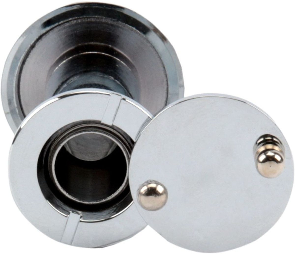 Olympia Kettenschloss Türspion S 10 verchromt