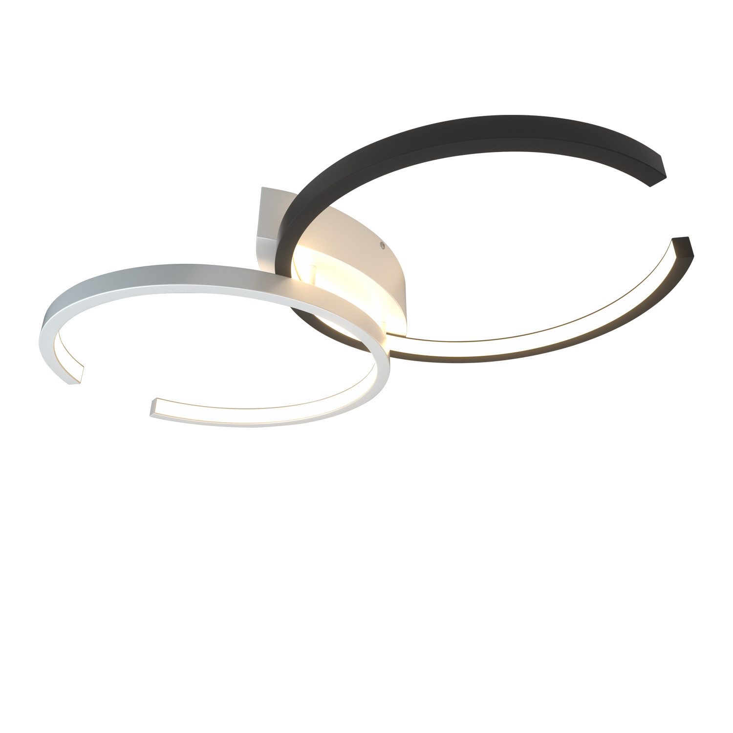Nettlife LED Deckenleuchte LED-Deckenleuchte mit zwei günstig online kaufen