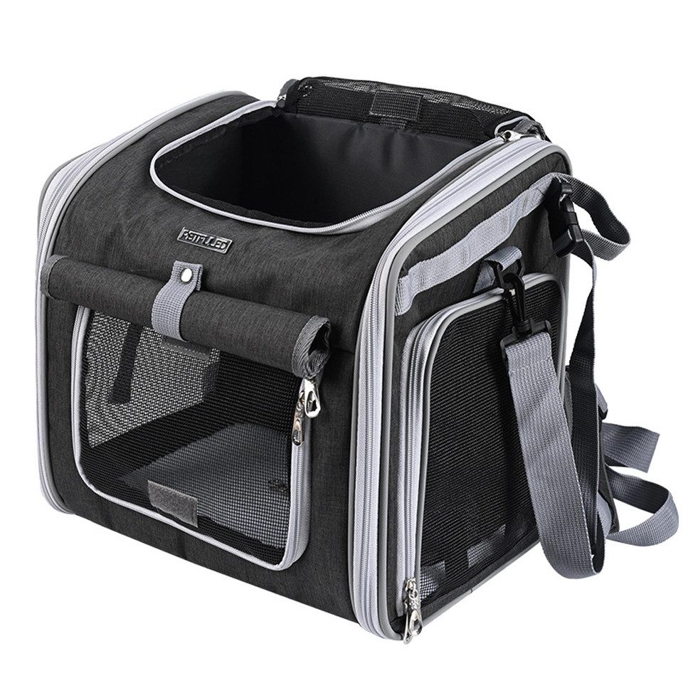 Ledander Tierfahrradkorb Hundekorb Fahrrad vorne, Fahrradkörbe für Hunde und Katzen, Hundefahrradkorb Hunderucksack Katzenrucksack,Transporttasche Rucksack