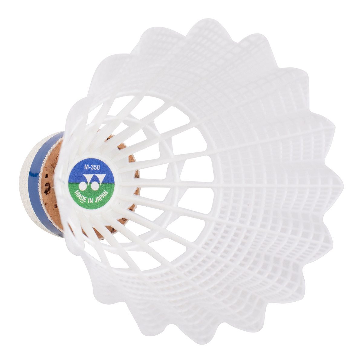 Yonex Badmintonball Mavis 350 Nylon weiss Dose 3er, Geschwindigkeit: mittel