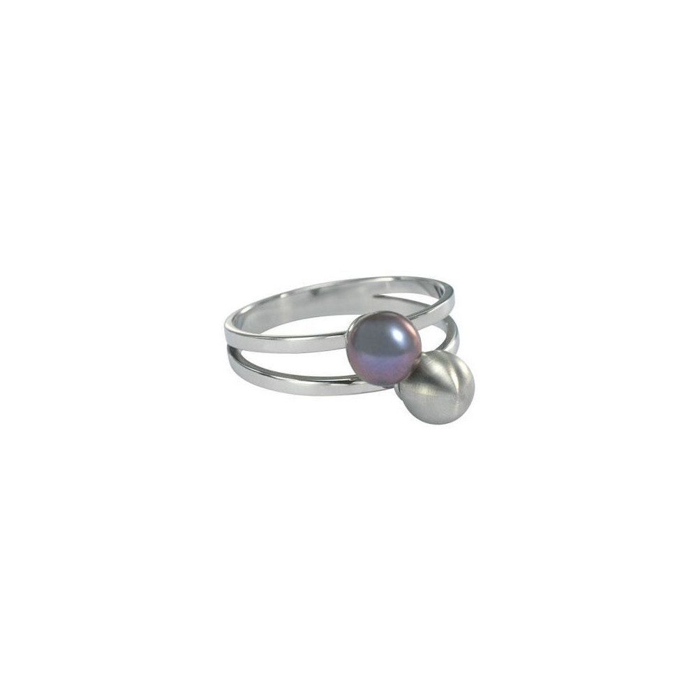 SKAGEN Perlenring Skagen SHINY RING WBLA Gr.55 JRSB020S7