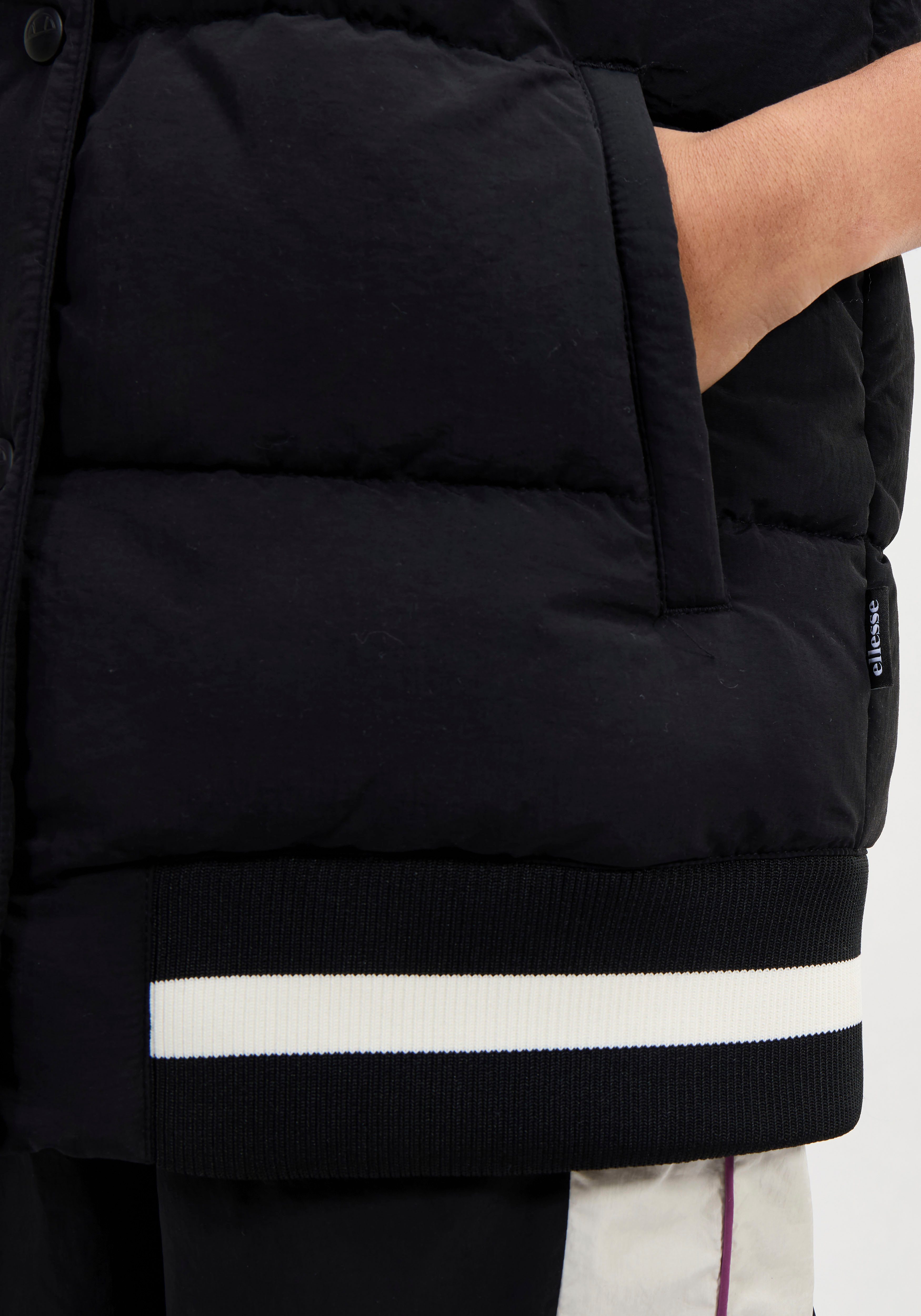 Ellesse Steppweste MATSSON GILET mit hohem Stehkragen, aus Polyamid