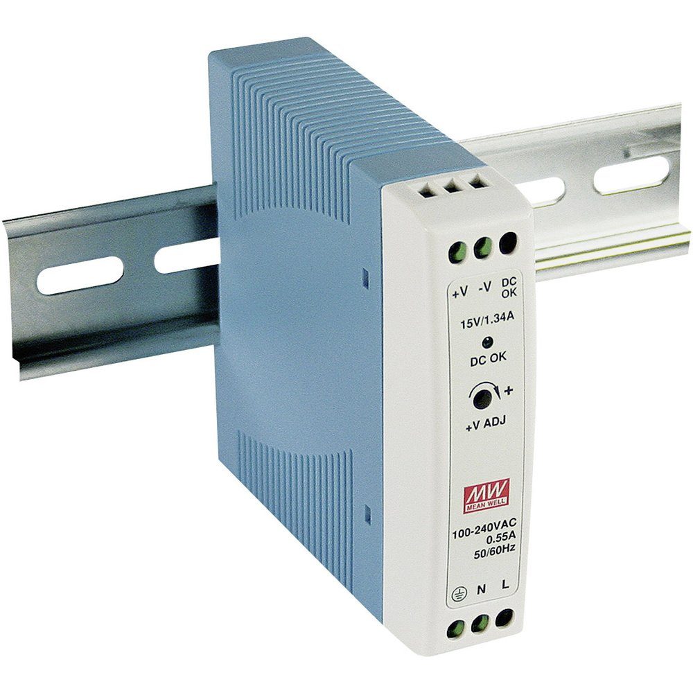 Mean Well MDR-20-24 Hutschienen-Netzteil (DIN-Rail) 24 V/DC 1 A 24 W Hutschienen-Netzteil