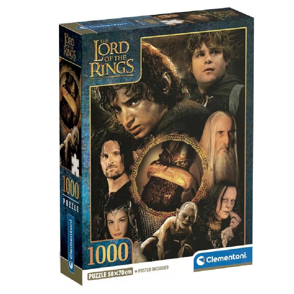 Clementoni® Puzzle The Lord of the Rings puzzle 1000pcs, Puzzleteile