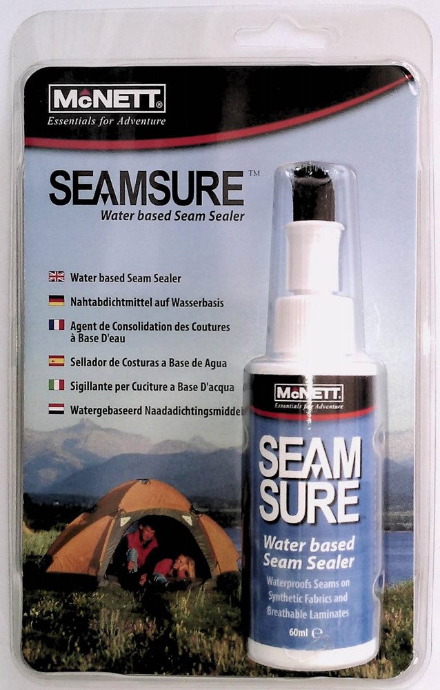 Gear Aid Textilkleber McNett Seamsure 60ml, Nahtabdichtmittel auf Wasserbasis