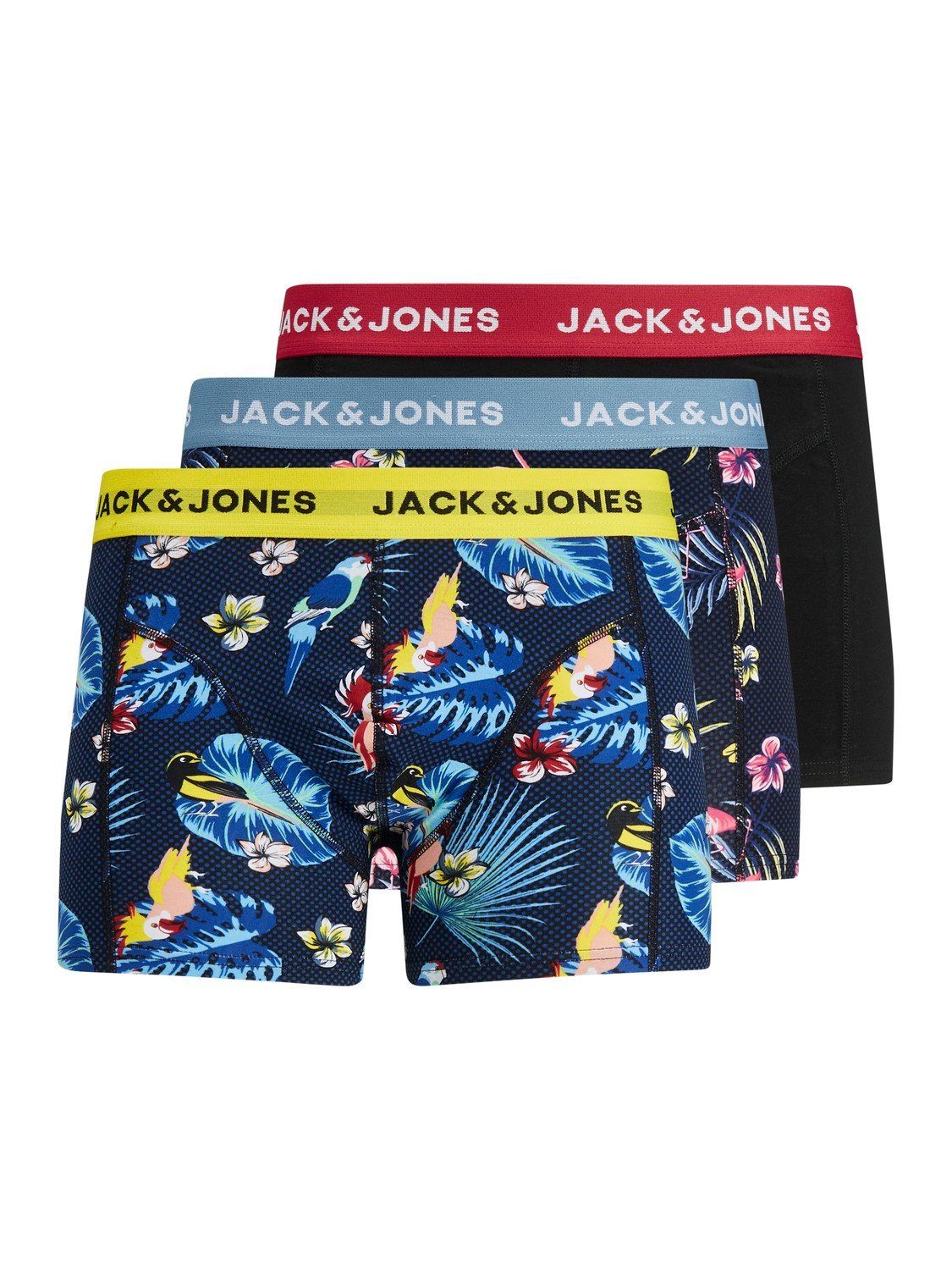 Trunk JACFLOWER BIRD TRUNKS 3 PACK NOOS