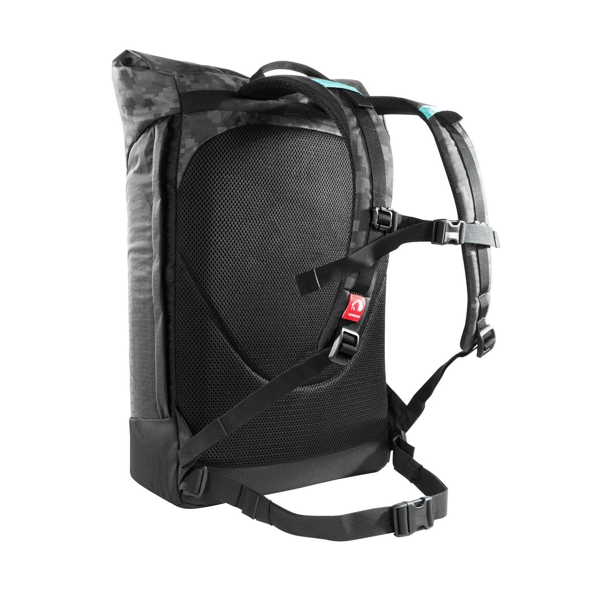 Daypack Rolltop Pack, TATONKA® camo digi black Polyamid Grip