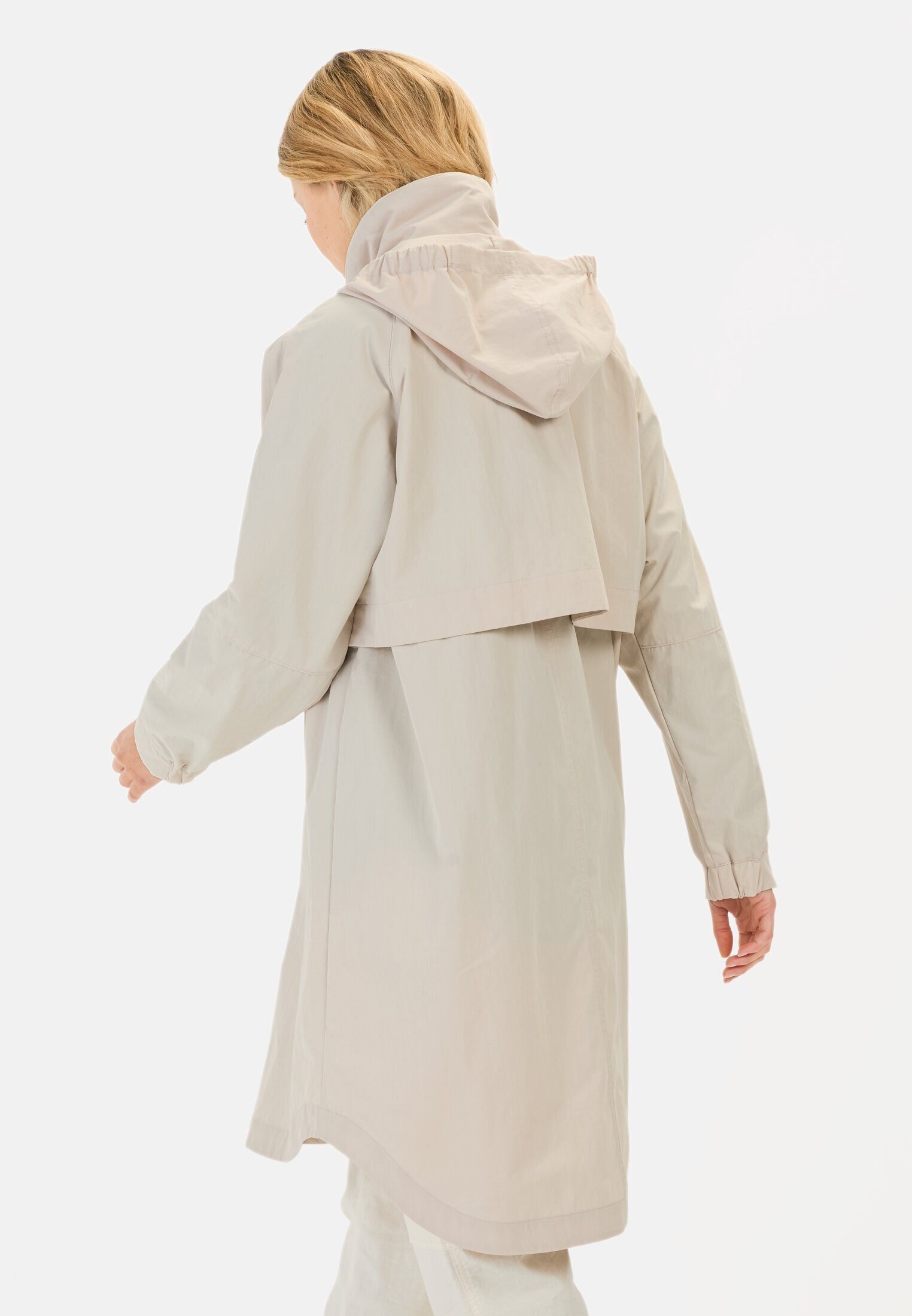 camel active Langmantel mit integrierter Kapuze Kapuze günstig online kaufen